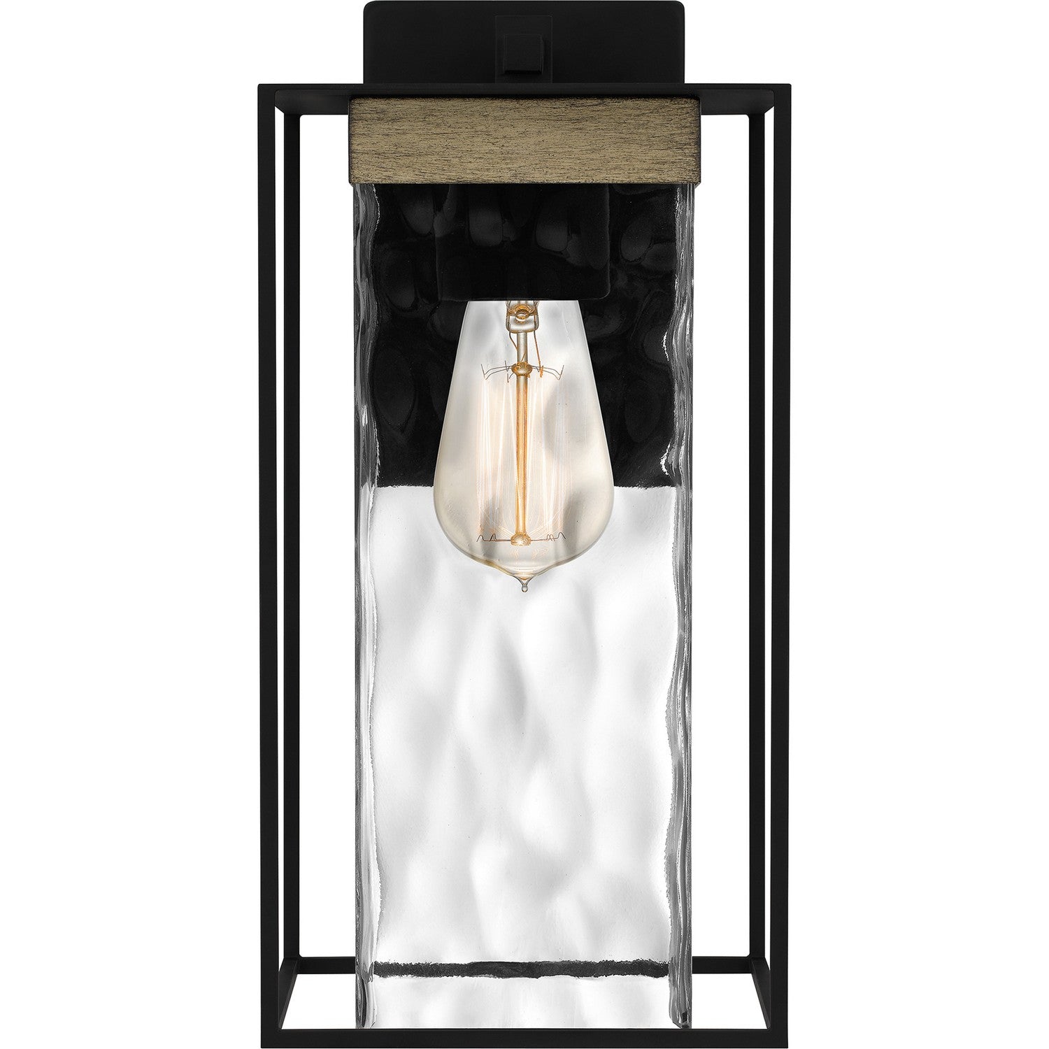 Quoizel - LWD8407MBK - One Light Outdoor Wall Mount - Longwood - Matte Black