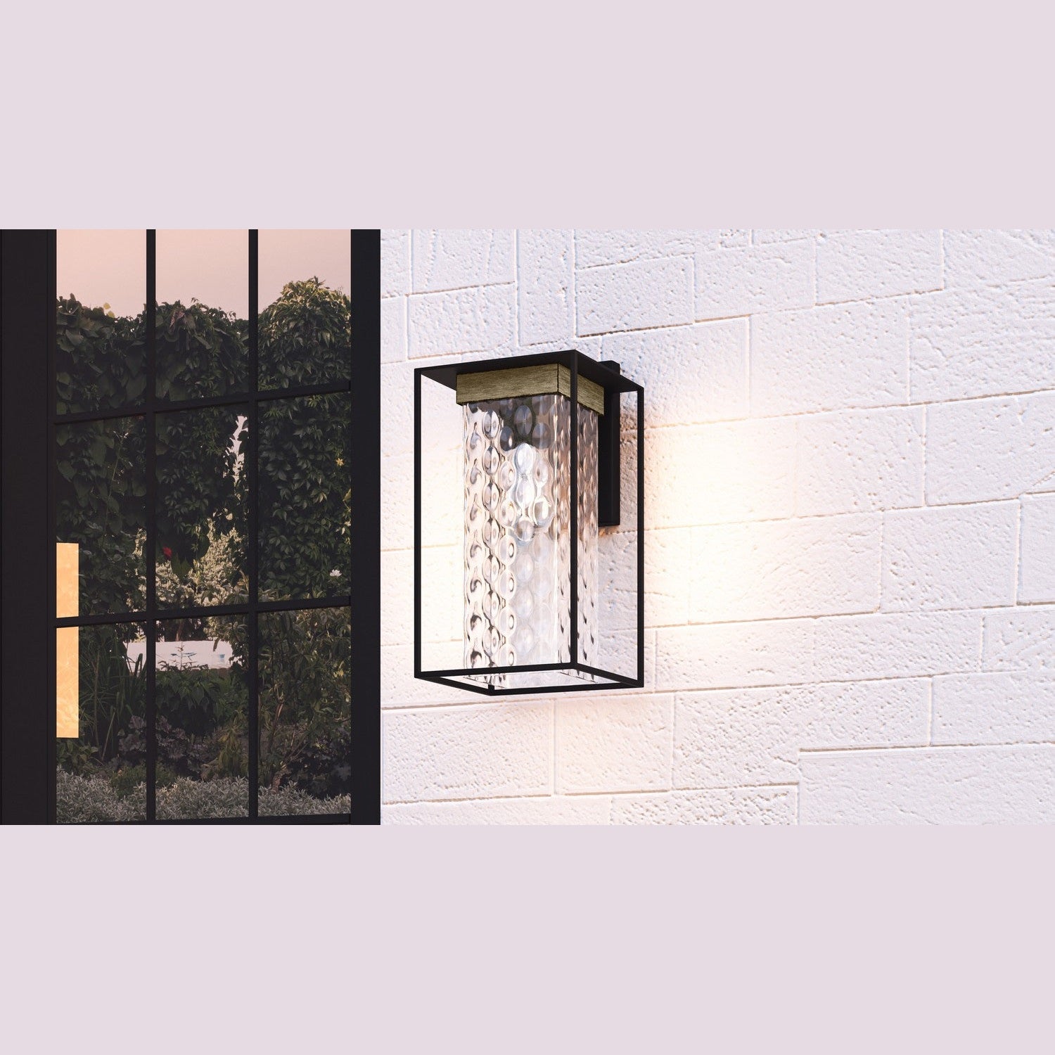 Quoizel - LWD8407MBK - One Light Outdoor Wall Mount - Longwood - Matte Black