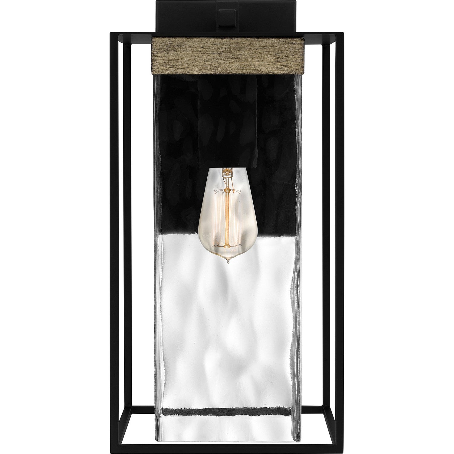 Quoizel - LWD8408MBK - One Light Outdoor Wall Mount - Longwood - Matte Black