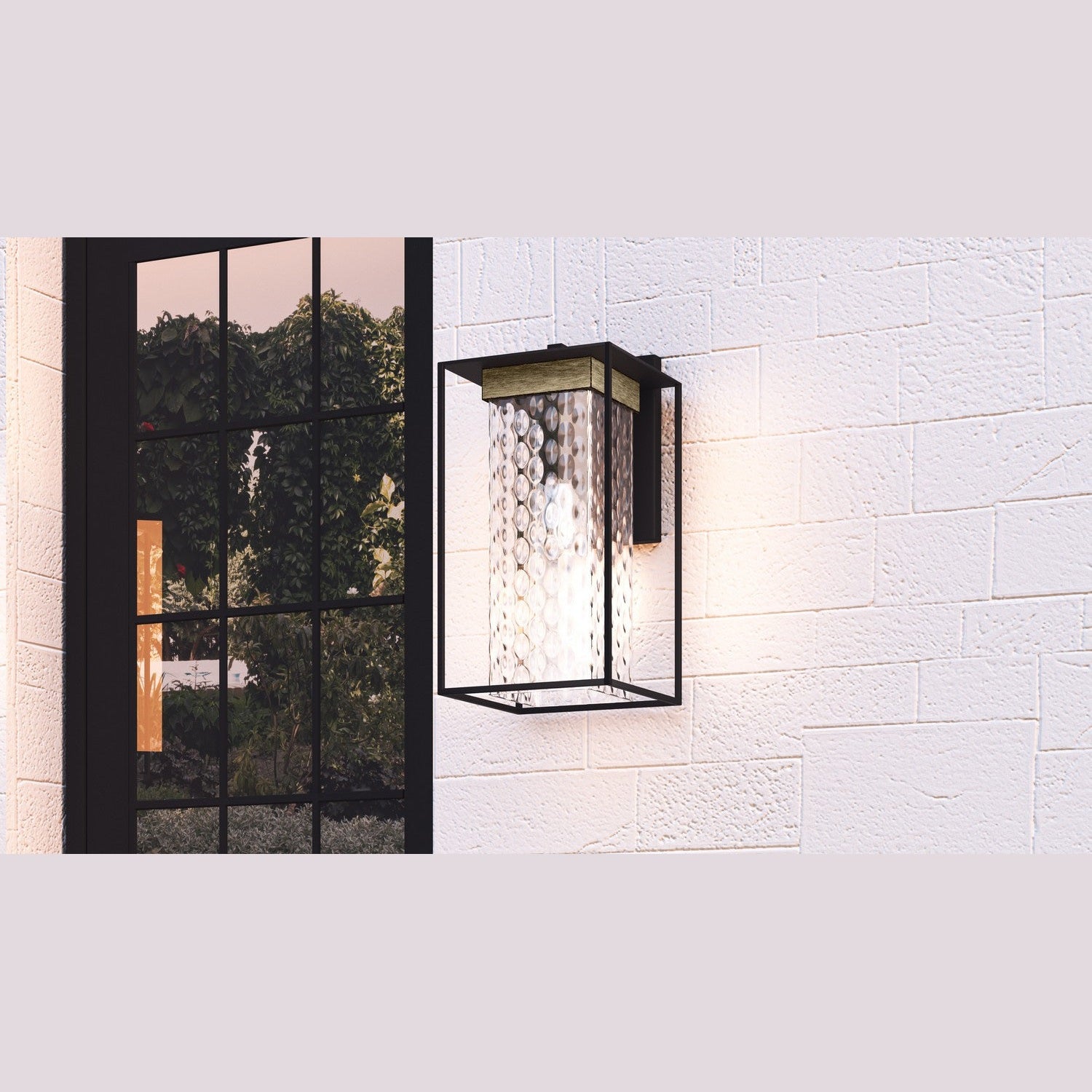 Quoizel - LWD8408MBK - One Light Outdoor Wall Mount - Longwood - Matte Black