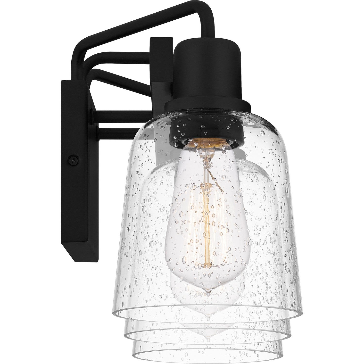 Quoizel - LYD8624MBK - Three Light Bath - Lydia - Matte Black