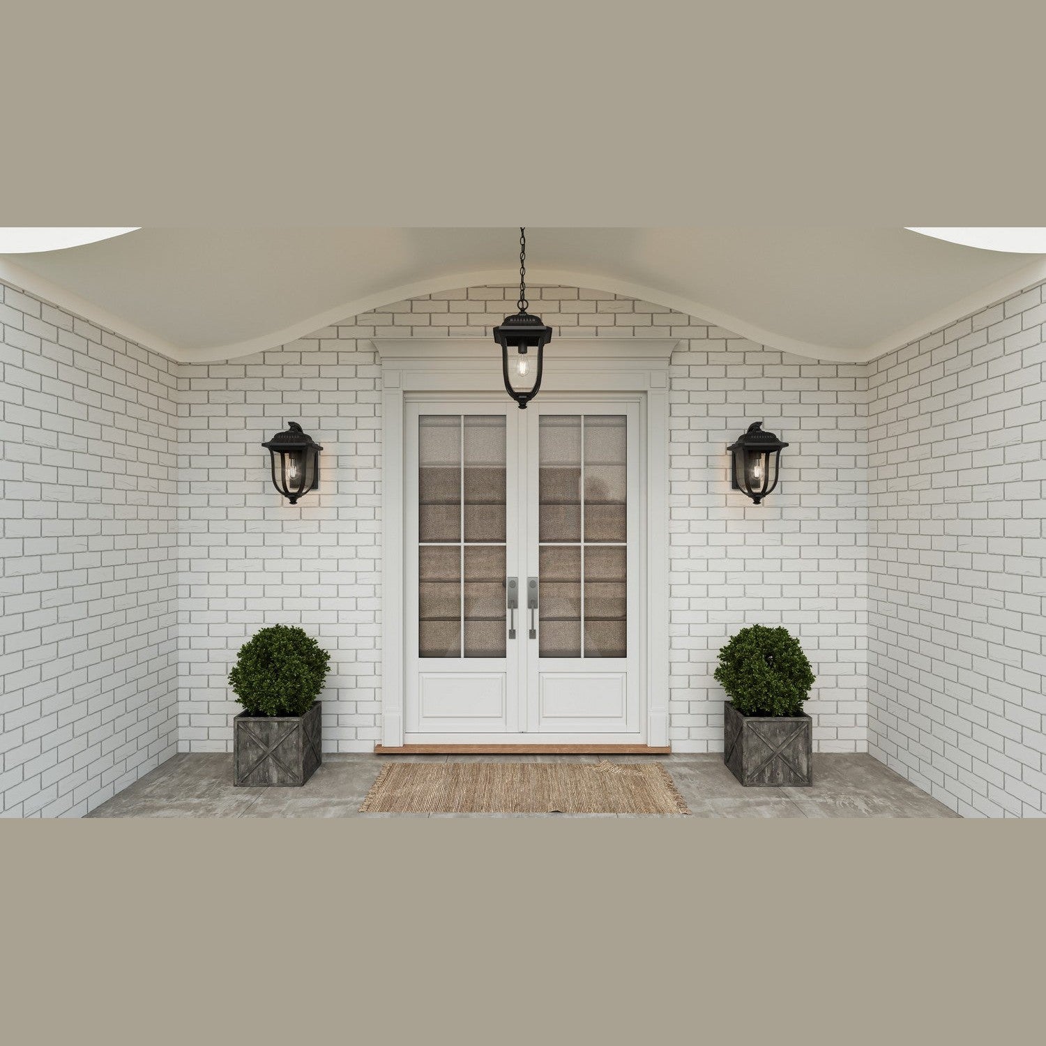 Quoizel - MUL8409MBK - One Light Outdoor Wall Mount - Mulberry - Matte Black