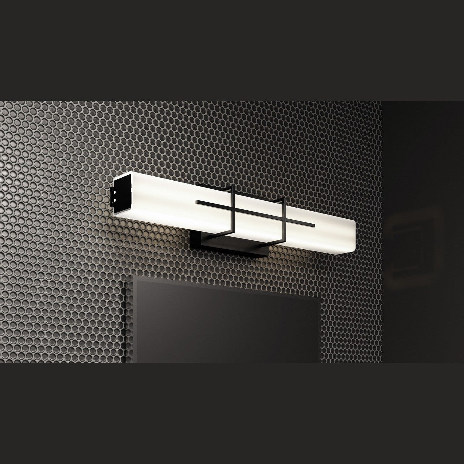 Quoizel - PCGI8523MBK - LED Bath - Gemini - Matte Black