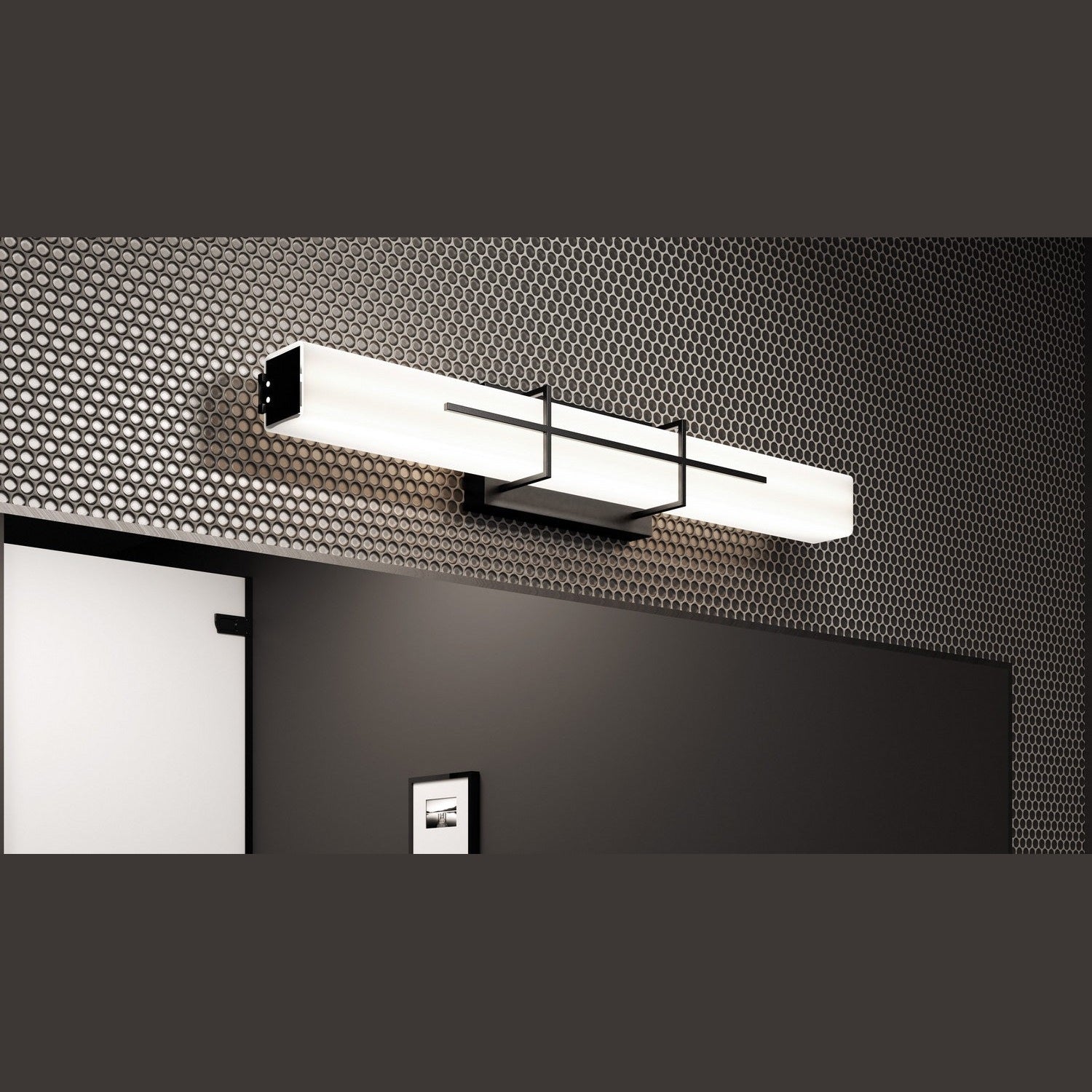 Quoizel - PCGI8528MBK - LED Bath - Gemini - Matte Black