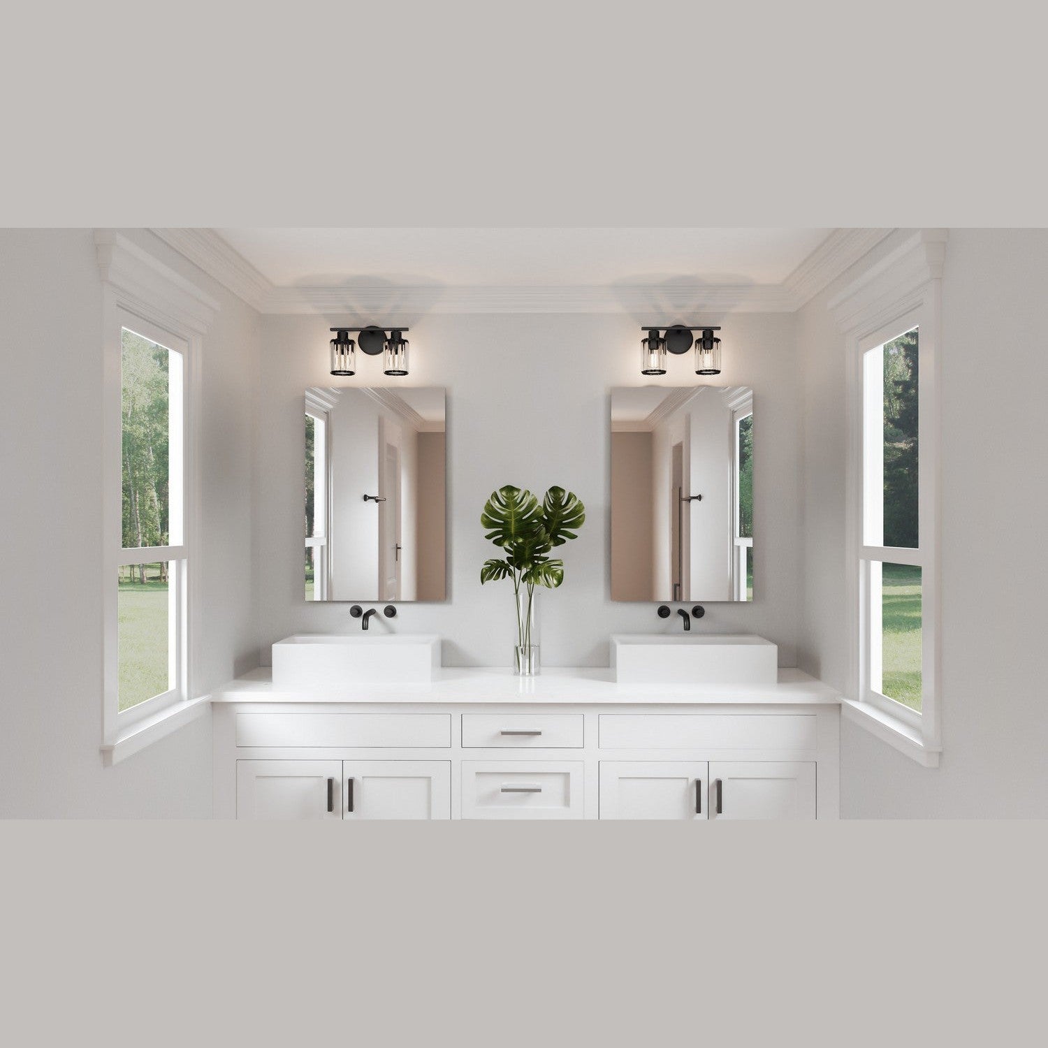 Quoizel - PCILA8612MBK - Two Light Bath - Isla - Matte Black