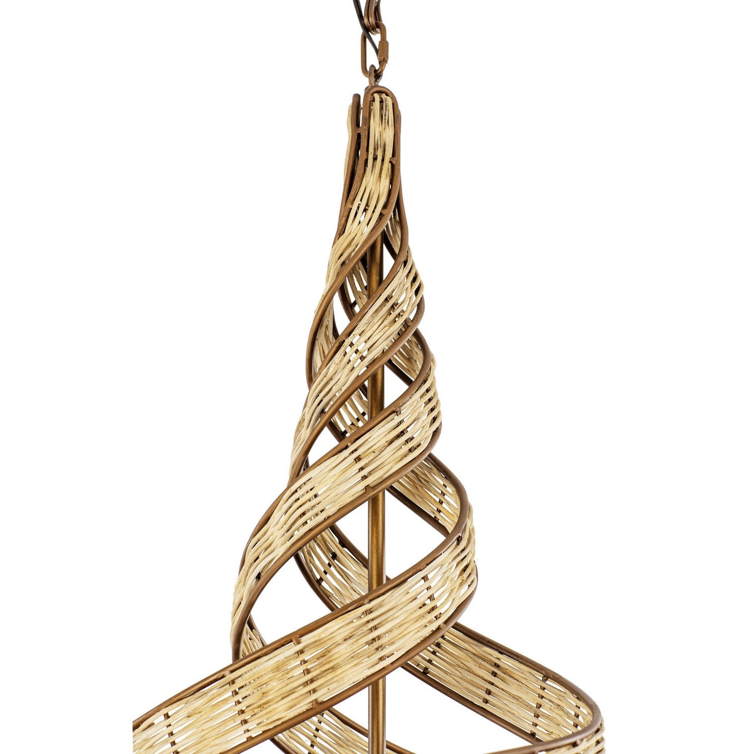Varaluz - 240P08BTR - Eight Light Pendant - Flow - Baguette/Natural Rattan
