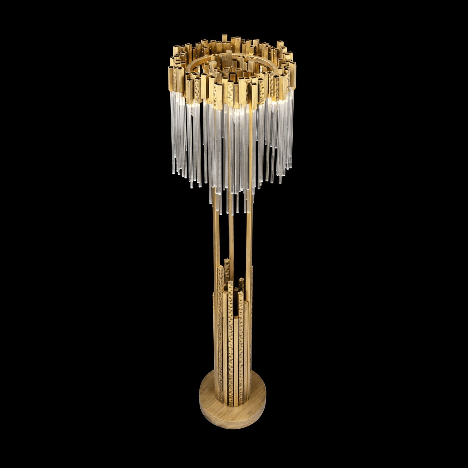 Varaluz - 309L06HG - Six Light Floor Lamp - Matrix - Havana Gold