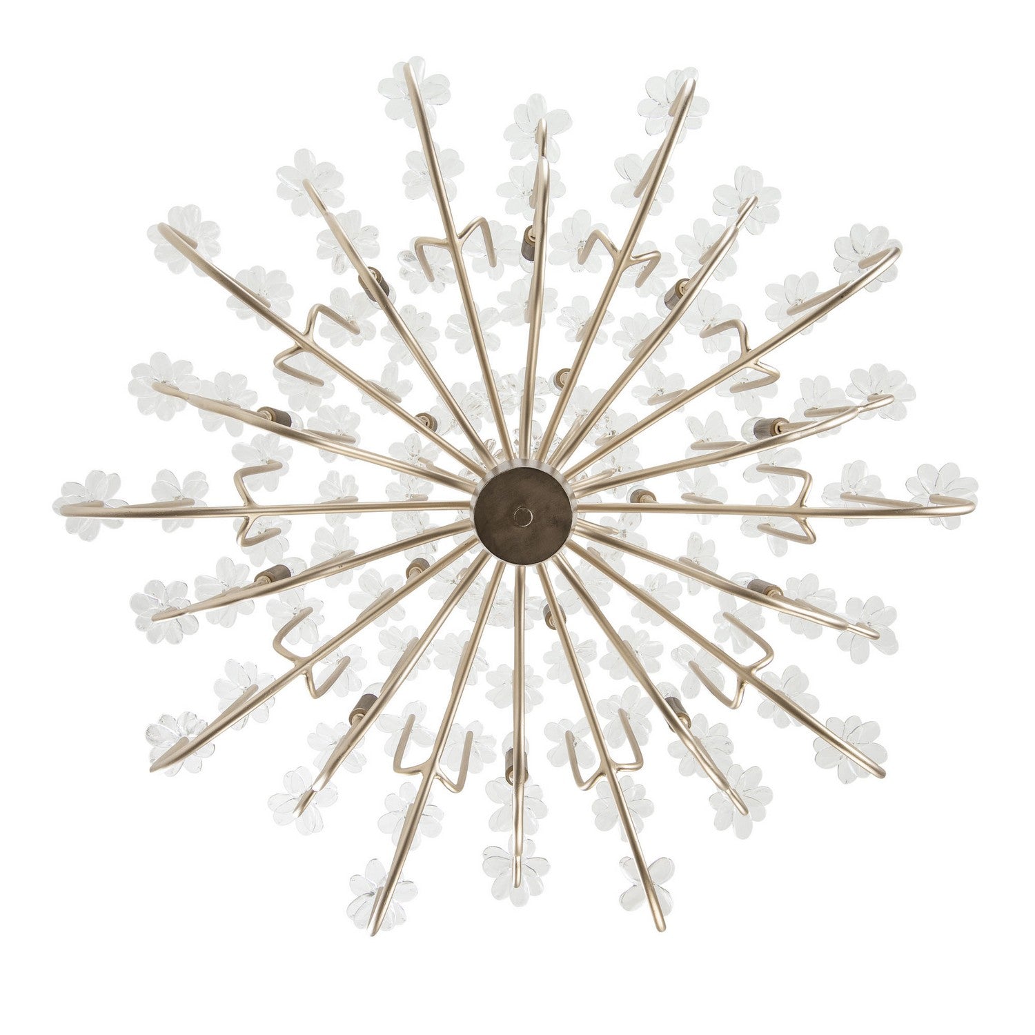 Varaluz - 378C15GDAR - 15 Light Chandelier - Wildflower - Gold Dust/Artifact