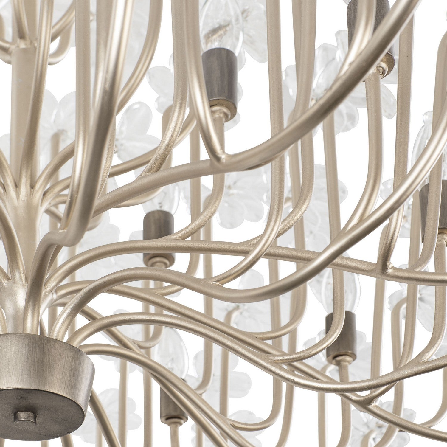 Varaluz - 378C15GDAR - 15 Light Chandelier - Wildflower - Gold Dust/Artifact