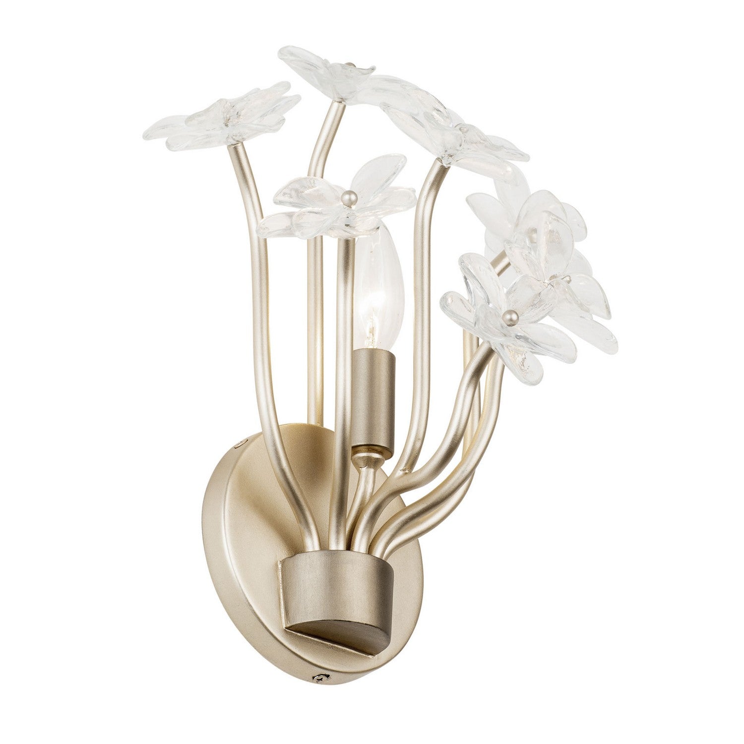 Varaluz - 378W01GDAR - One Light Wall Sconce - Wildflower - Gold Dust/Artifact