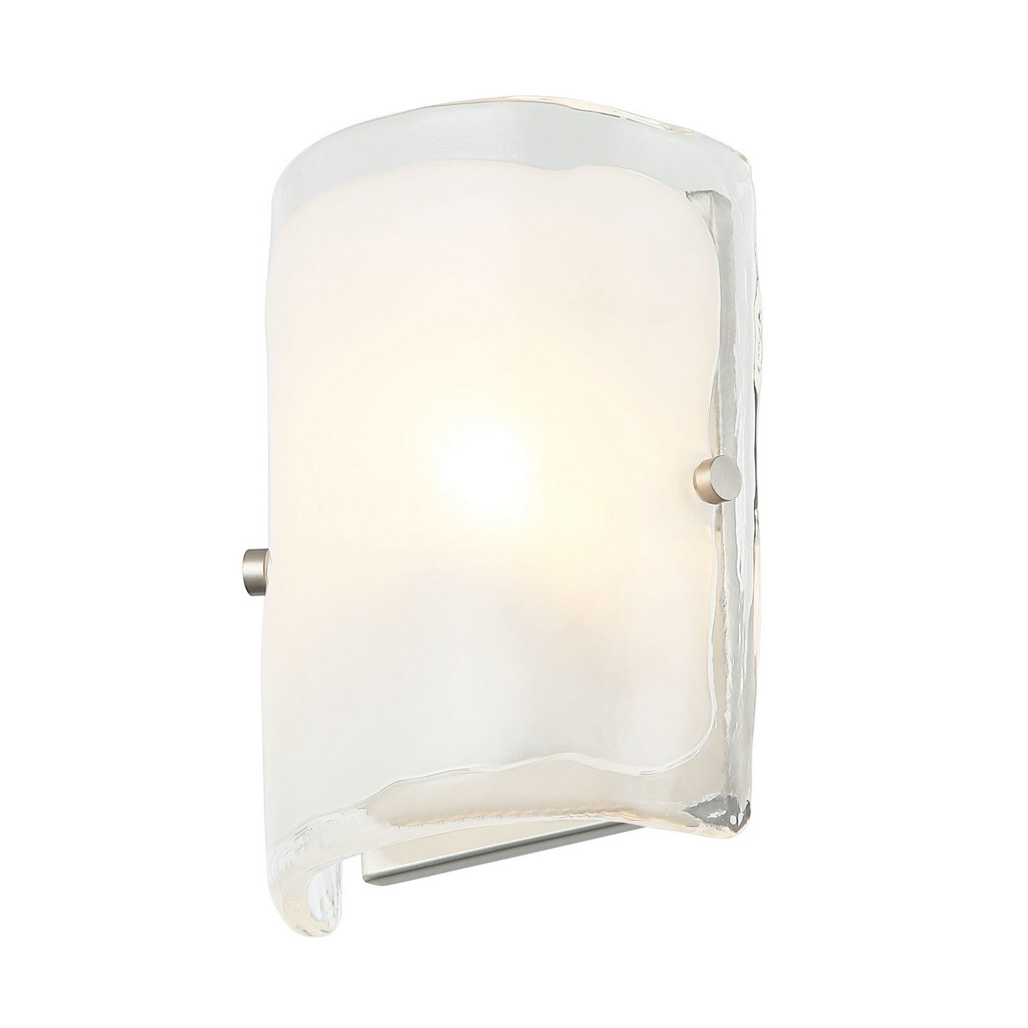 Varaluz - 385W01BNS - One Light Wall Sconce - Fairchild - Black/Polished Nickel/Satin Brass