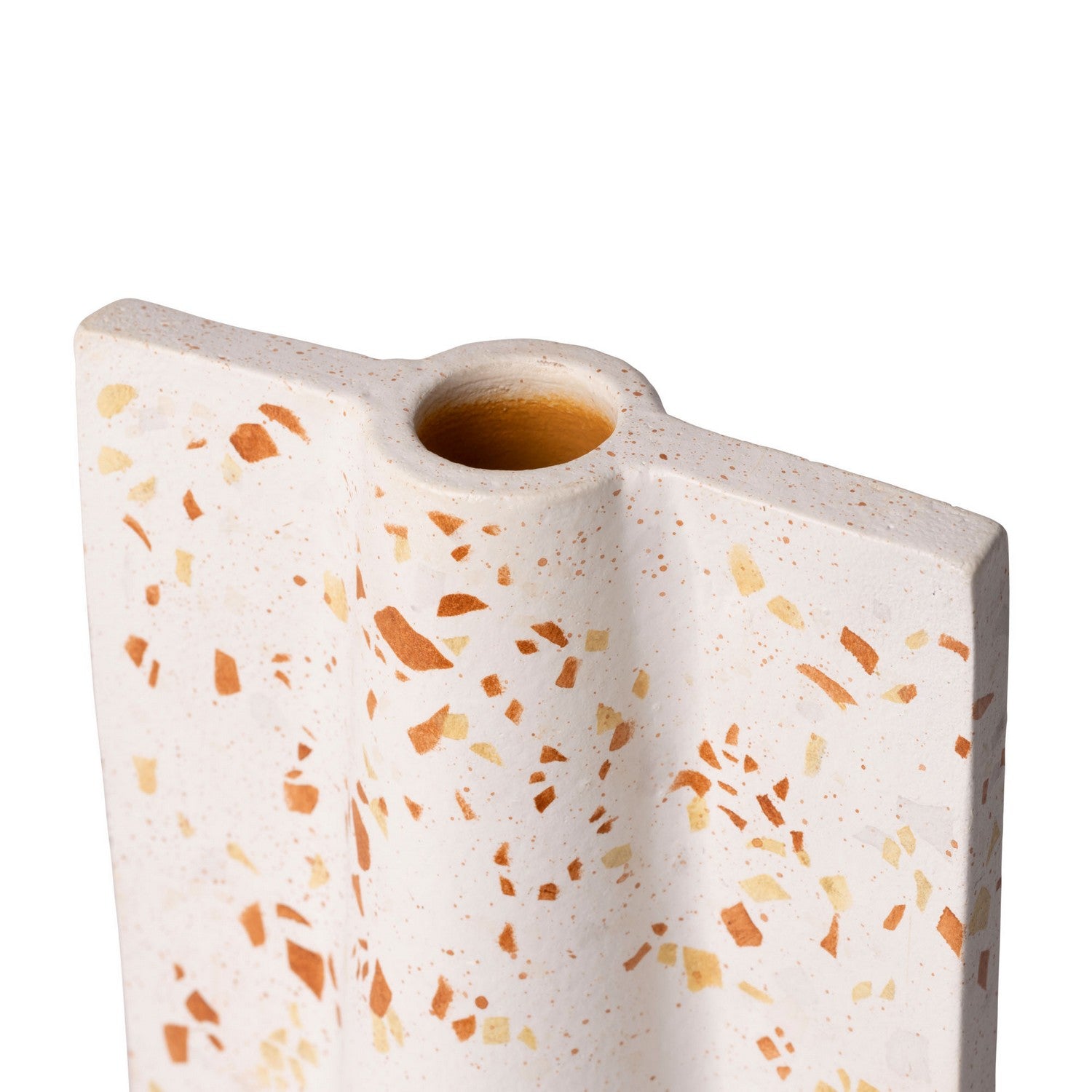 Varaluz - 445VA09C - Vase - Urbino - White Terrazzo/Terracotta