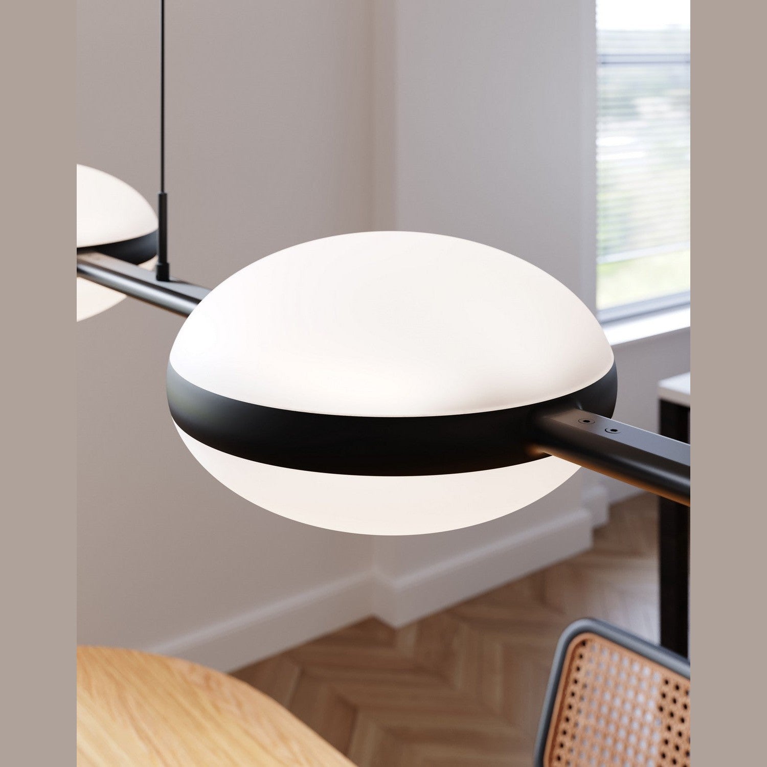 Sonneman - 3613.25 - LED Linear Pendant - Pillows - Satin Black