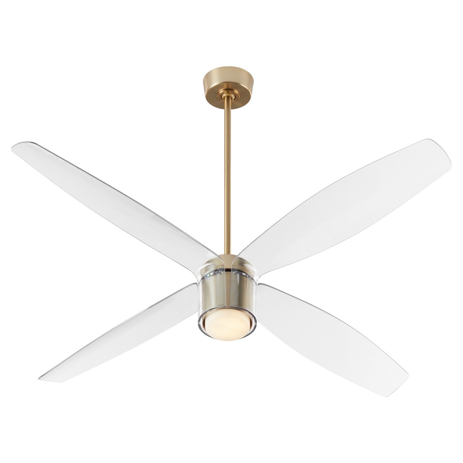Quorum - 3-116-40 - 60"Ceiling Fan - Samaran - Aged Brass
