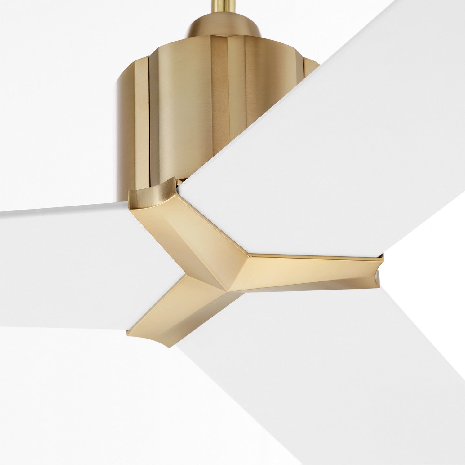 Quorum - 3-117-406 - 60"Ceiling Fan - Strato - Aged Brass