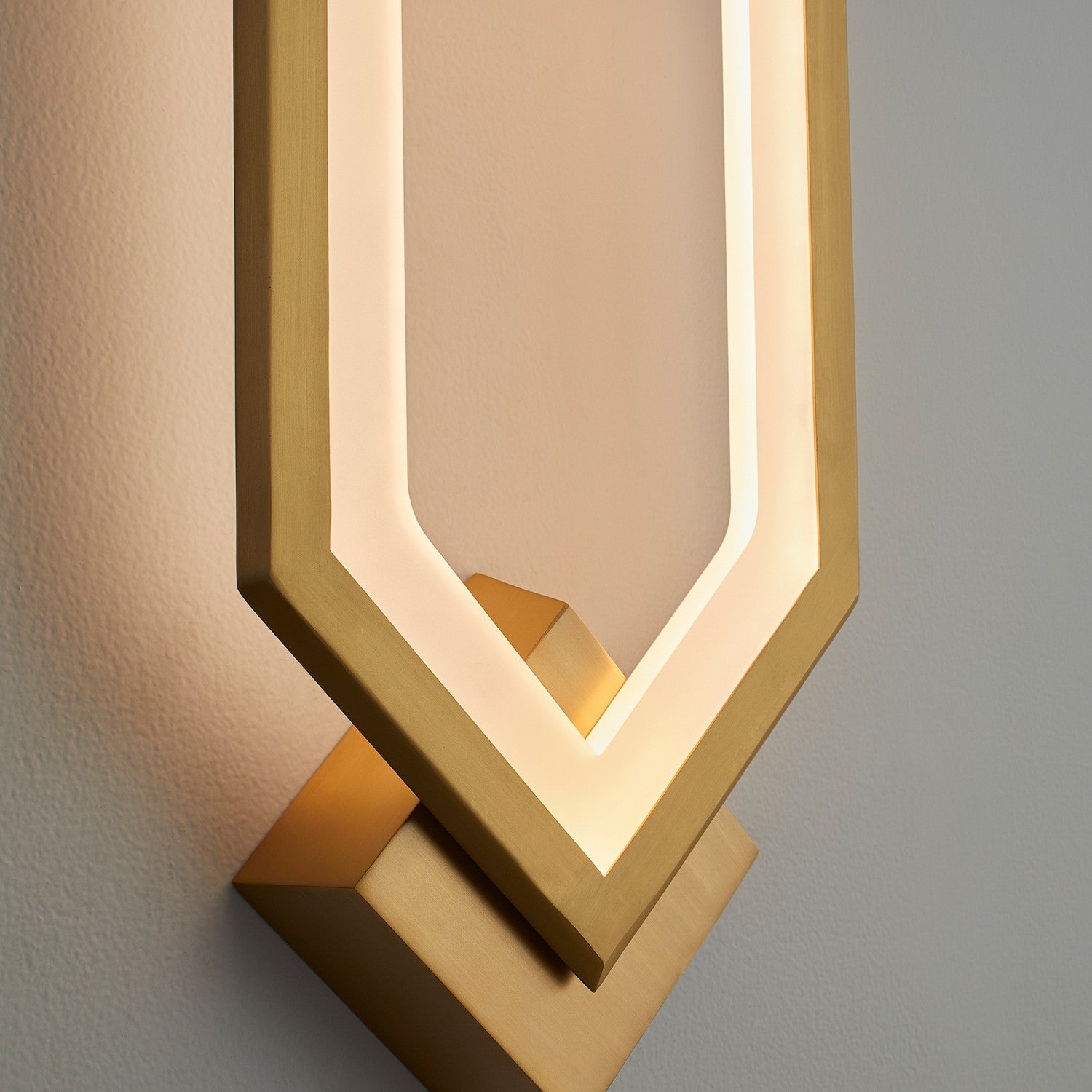 Quorum - 3-59-40 - LED Wall Sconce - Aegis - Aged Brass