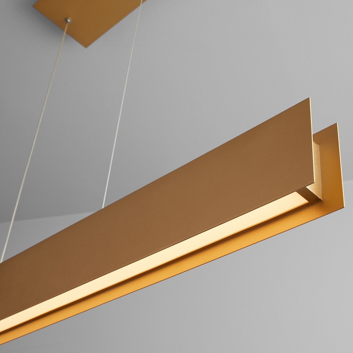 Quorum - 3-6017-60 - LED Pendant - Brio - Powdered Gold