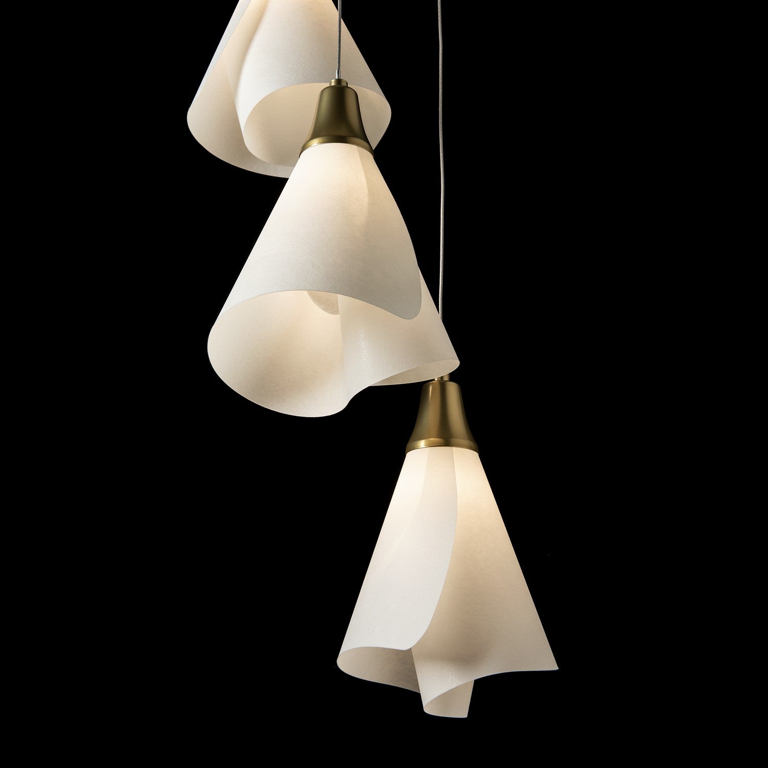 Hubbardton Forge - 131122-SKT-STND-86-SH1987 - LED Pendant - Mobius - Modern Brass