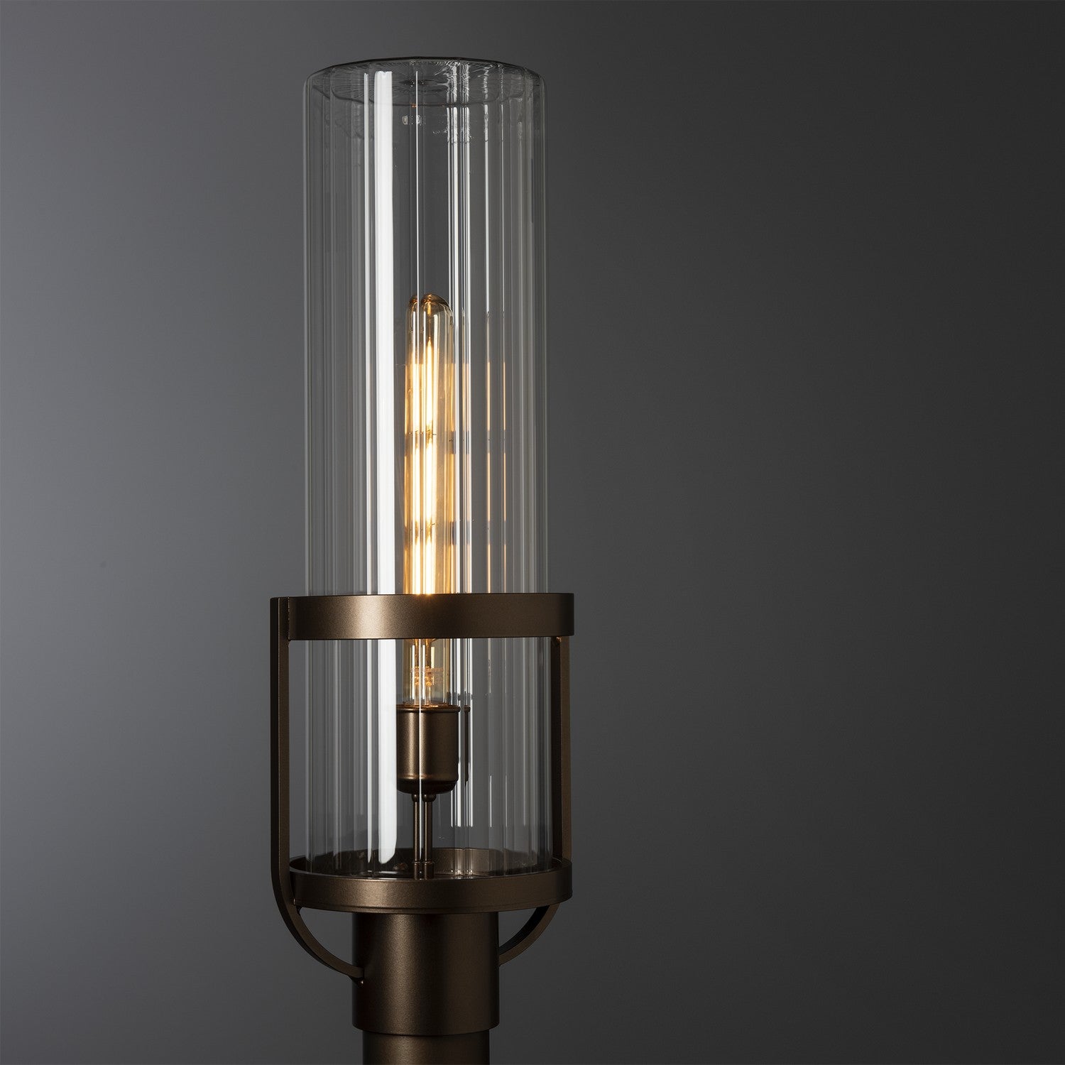 Hubbardton Forge - 342025-SKT-75-ZM0745 - One Light Outdoor Post Mount - Alcove - Coastal Bronze