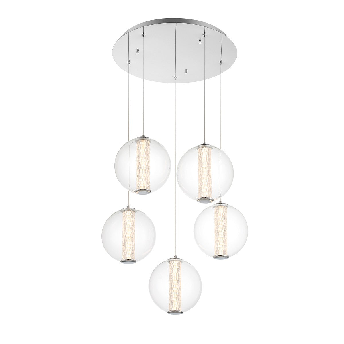 Eurofase - 45737-015 - LED Pendant - Atomo - Chrome