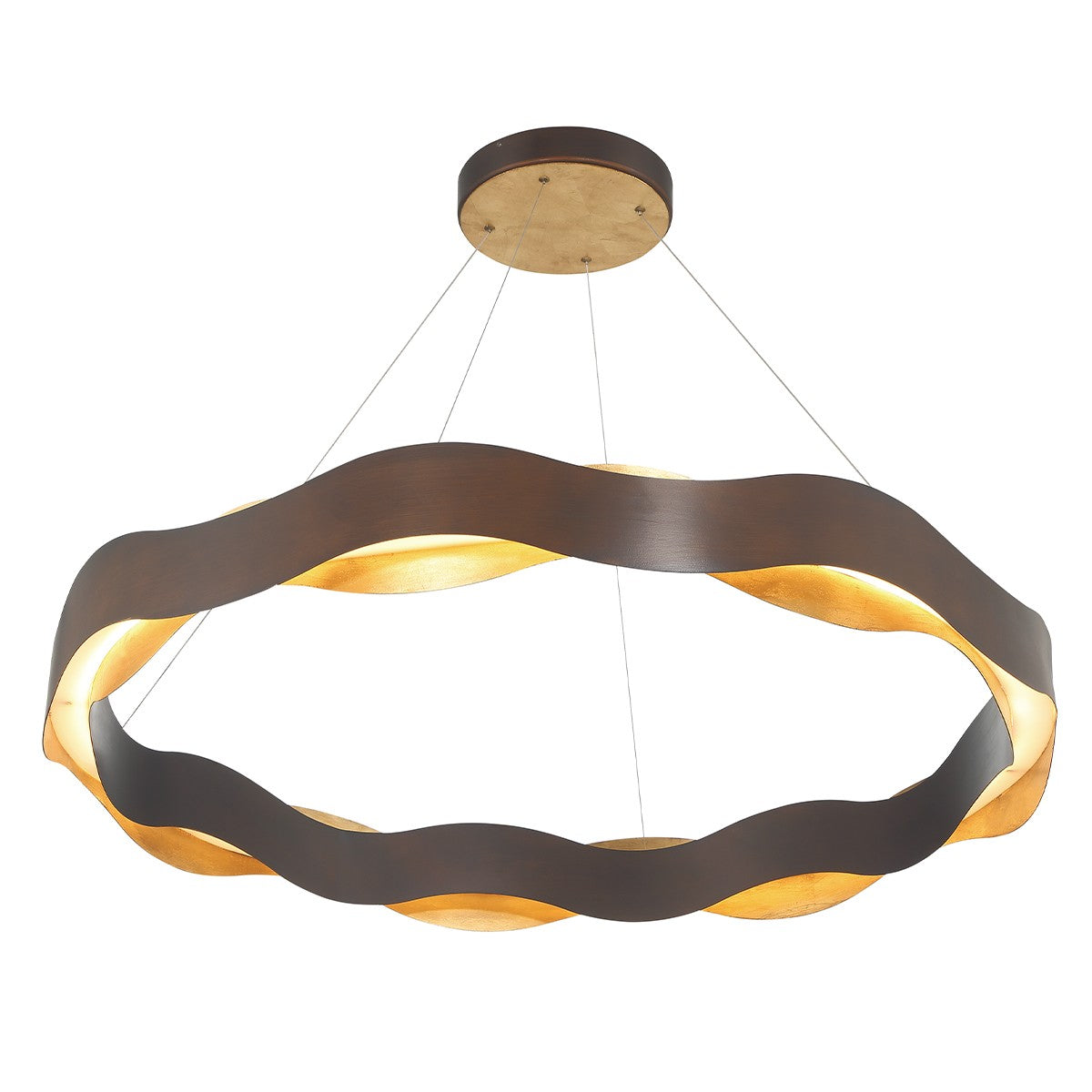 Eurofase - 46462-015 - LED Chandelier - Vaughan - Bronze-Gold