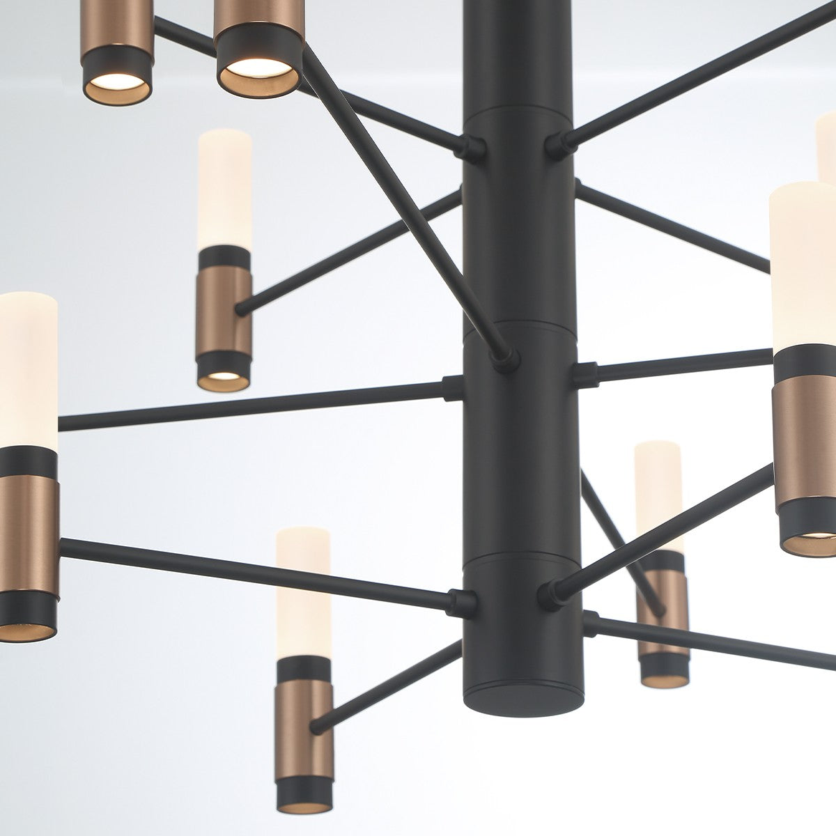 Eurofase - 46353-016 - LED Chandelier - Albany - Brass-Black