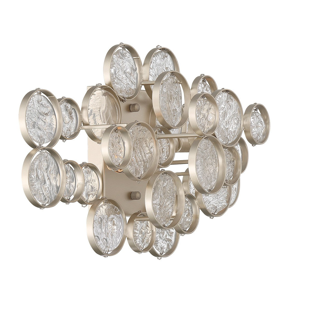 Eurofase - 45452-017 - Two Light Vanity - Trento - Silver