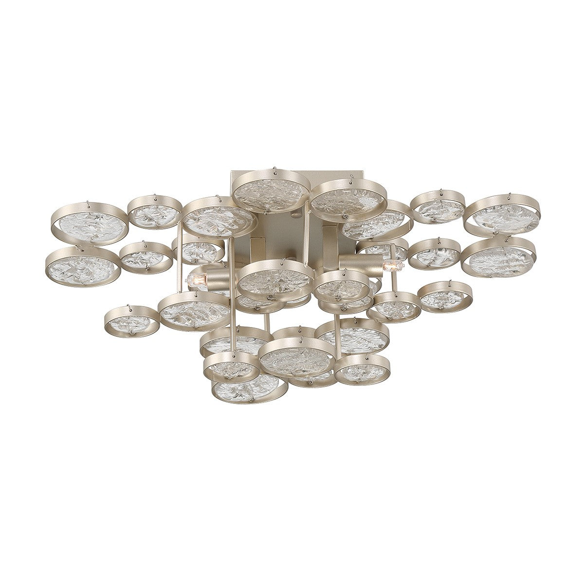Eurofase - 45452-017 - Two Light Vanity - Trento - Silver