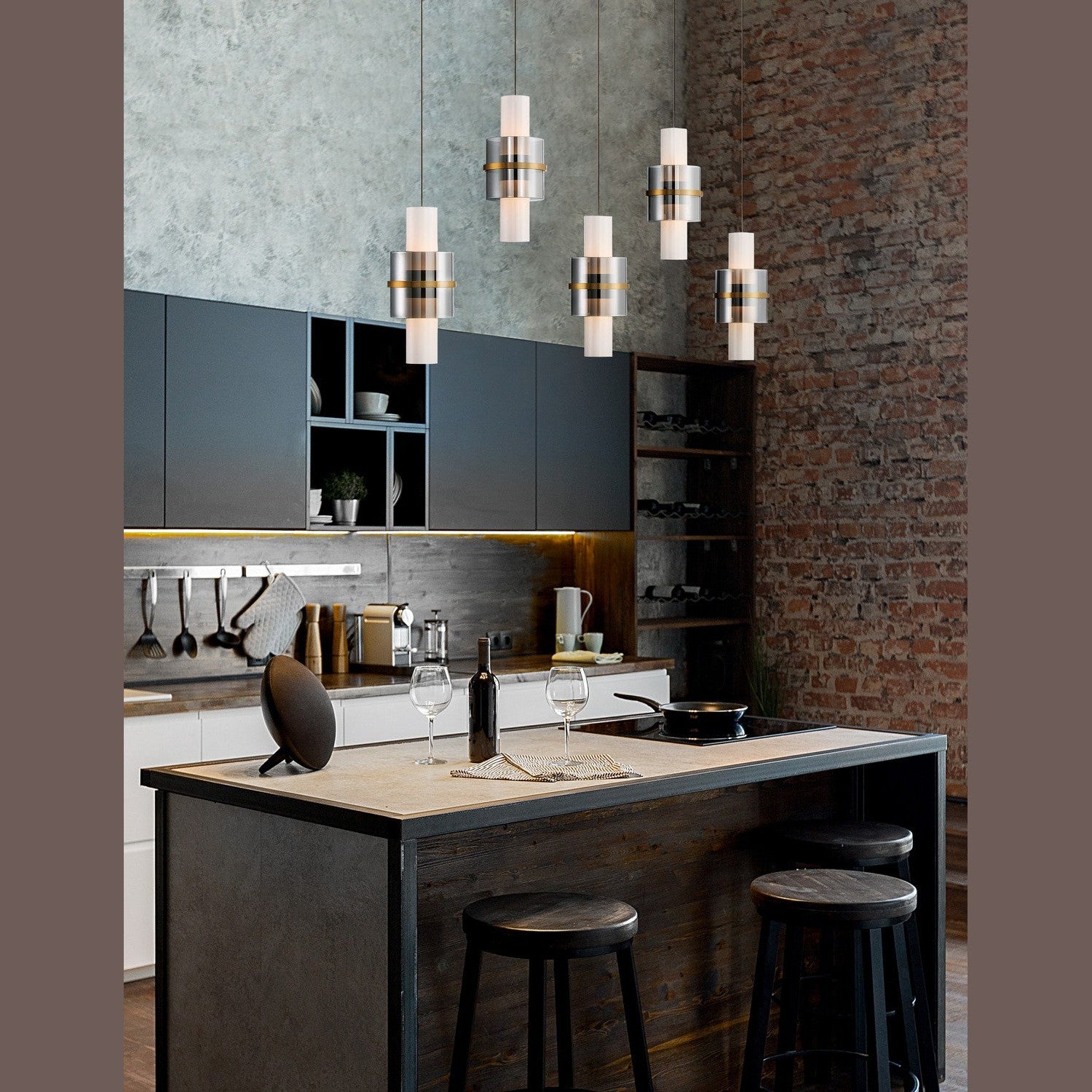 Eurofase - 45595-011 - LED Pendant - Rola - Gold