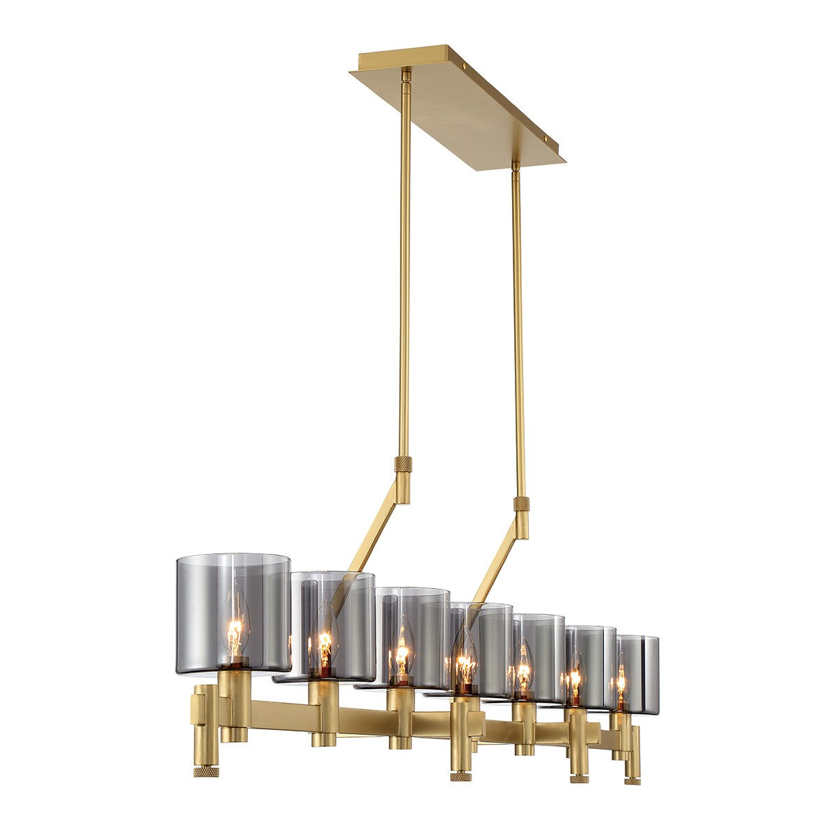 Eurofase - 45653-018 - Seven Light Chandelier - Decato - Gold