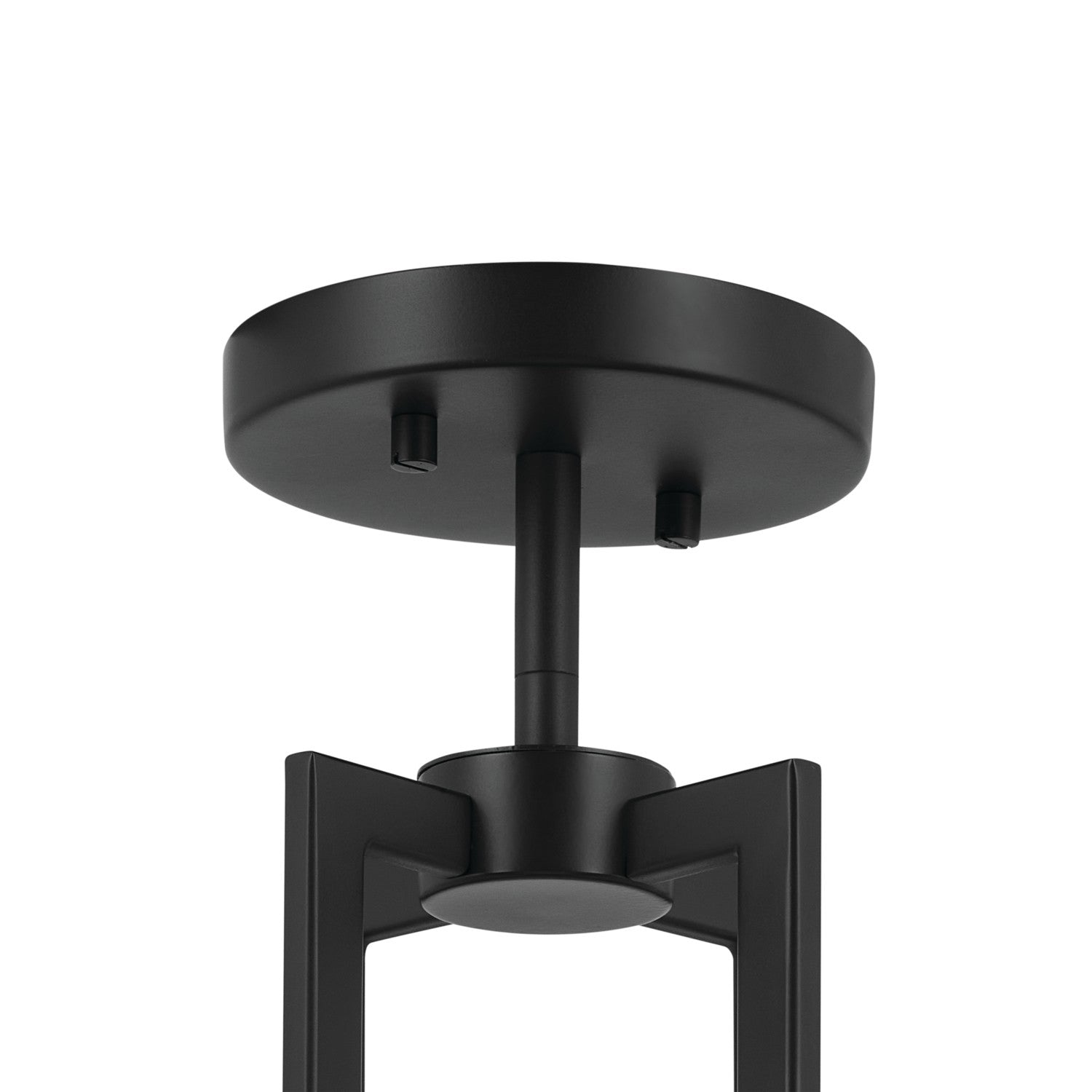 Kichler - 52591BK - Four Light Pendant/Semi Flush - Malen - Black