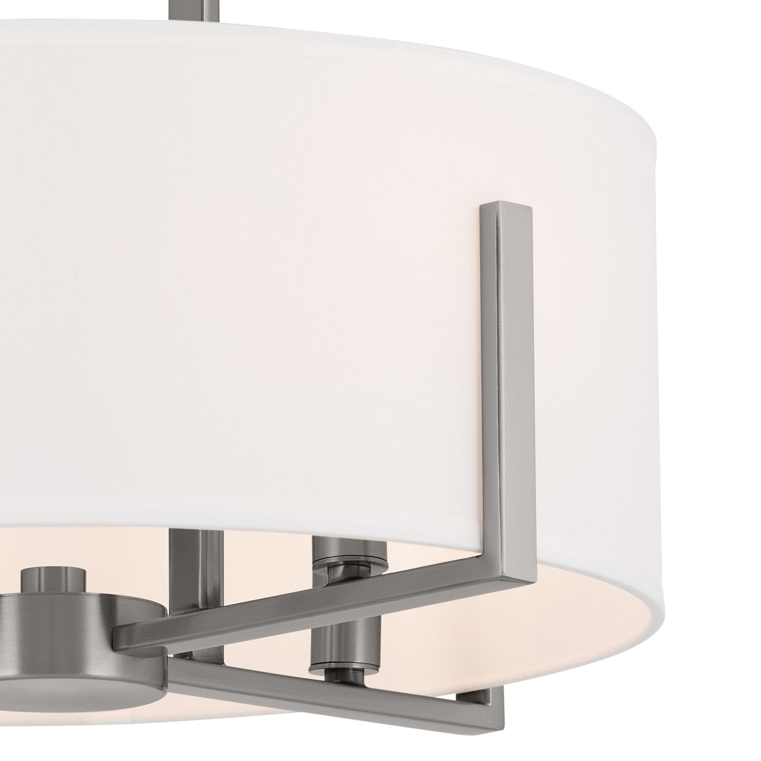 Kichler - 52591CLP - Four Light Pendant/Semi Flush - Malen - Classic Pewter