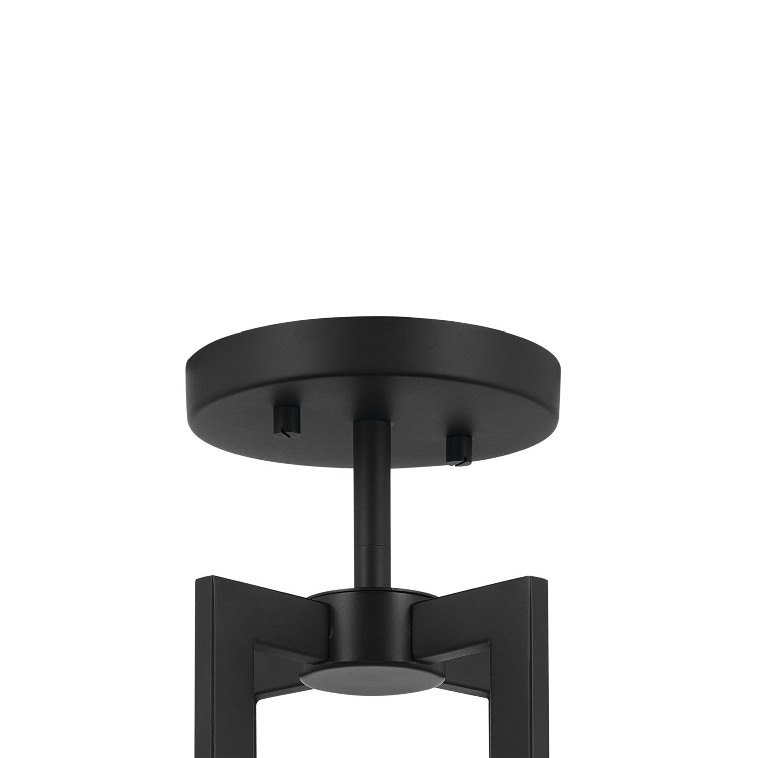 Kichler - 52592BK - Eight Light Pendant/Semi Flush - Malen - Black