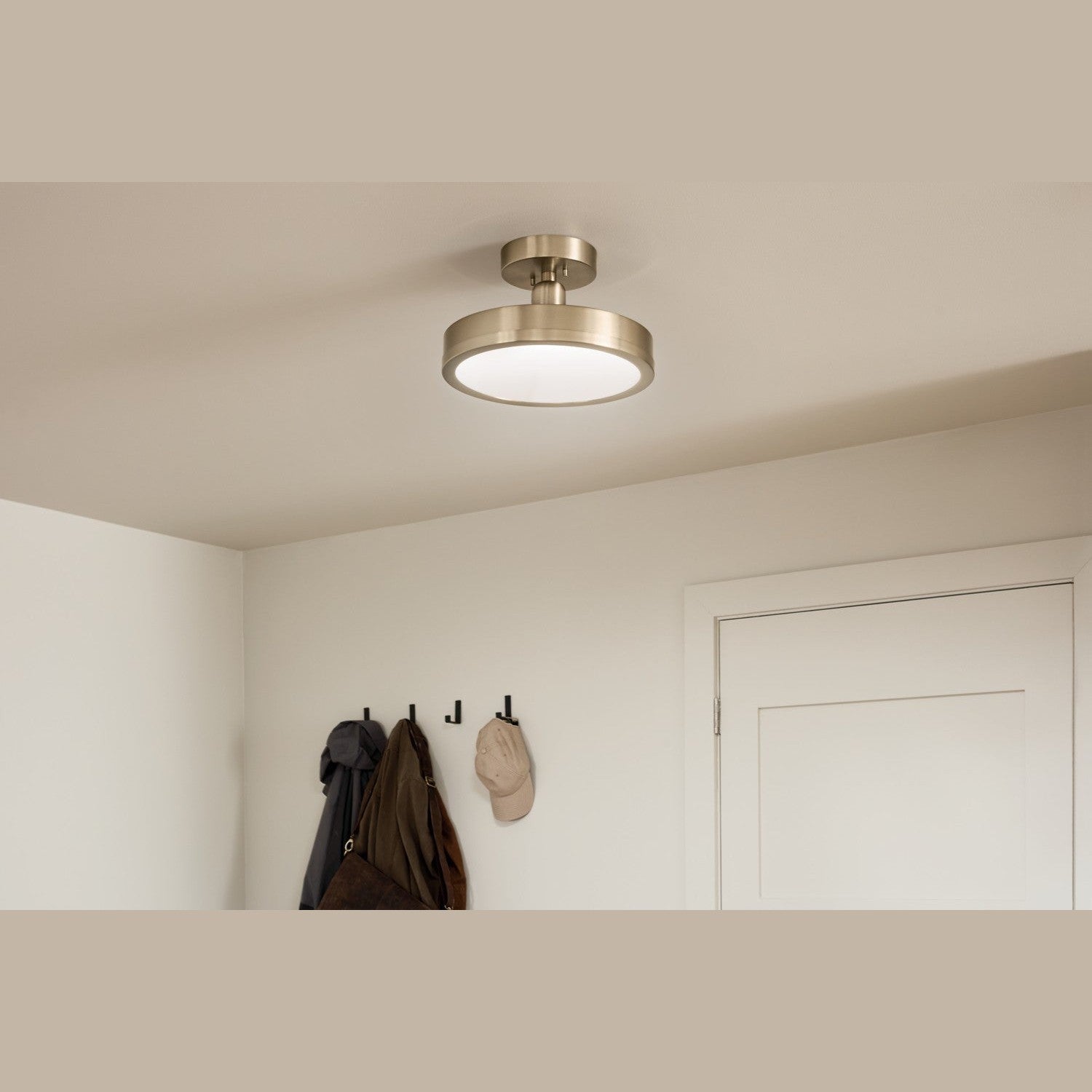 Kichler - 52589CPZ - LED Semi Flush Mount - Riu - Champagne Bronze