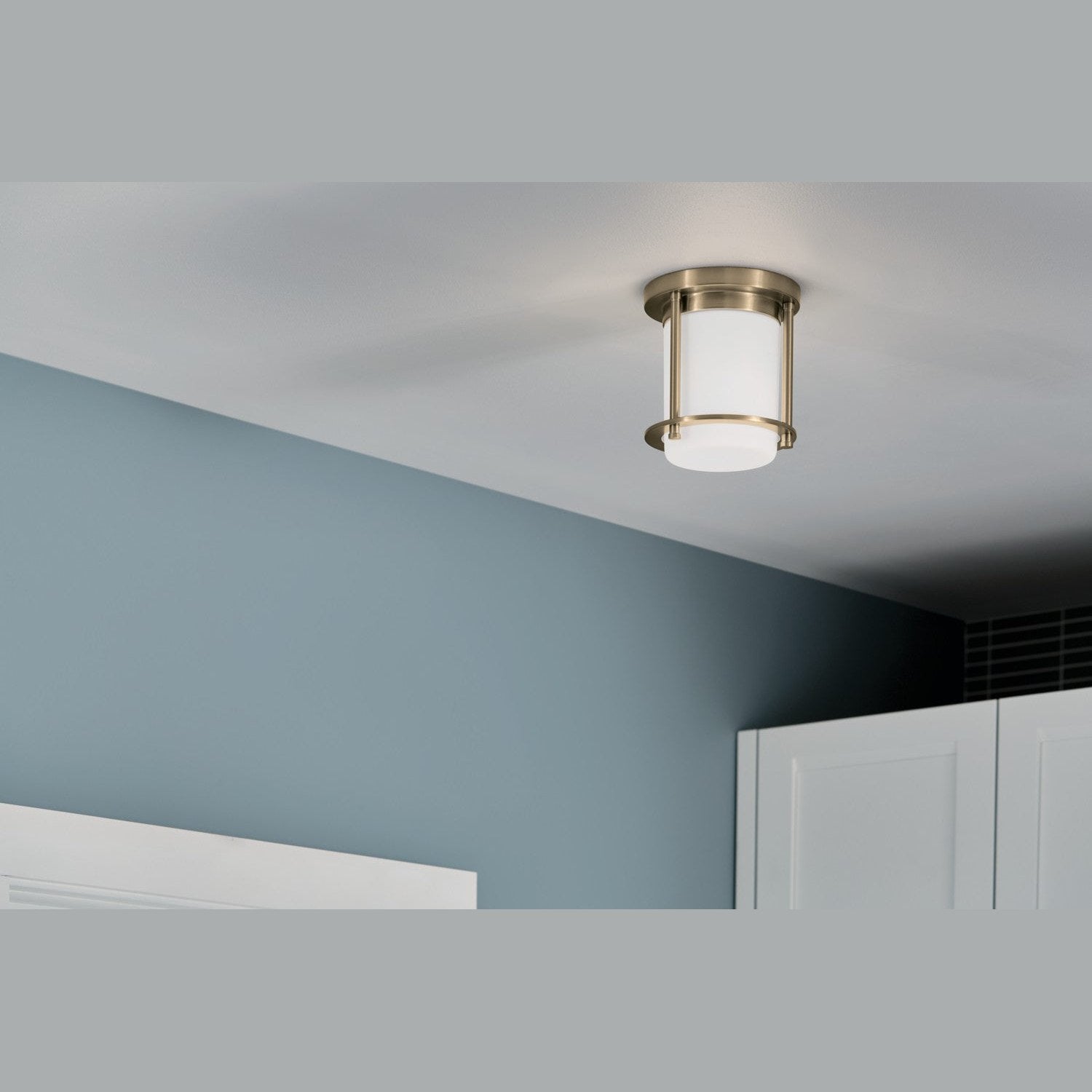 Kichler - 52596CPZ - One Light Flush Mount - Brit - Champagne Bronze