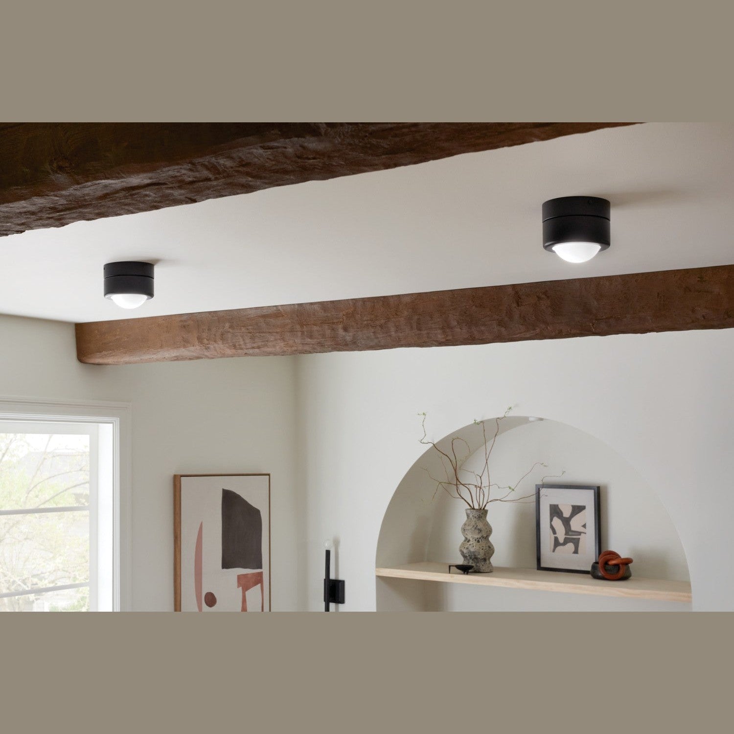Kichler - 52600BK - LED Flush Mount - Tibbi - Black