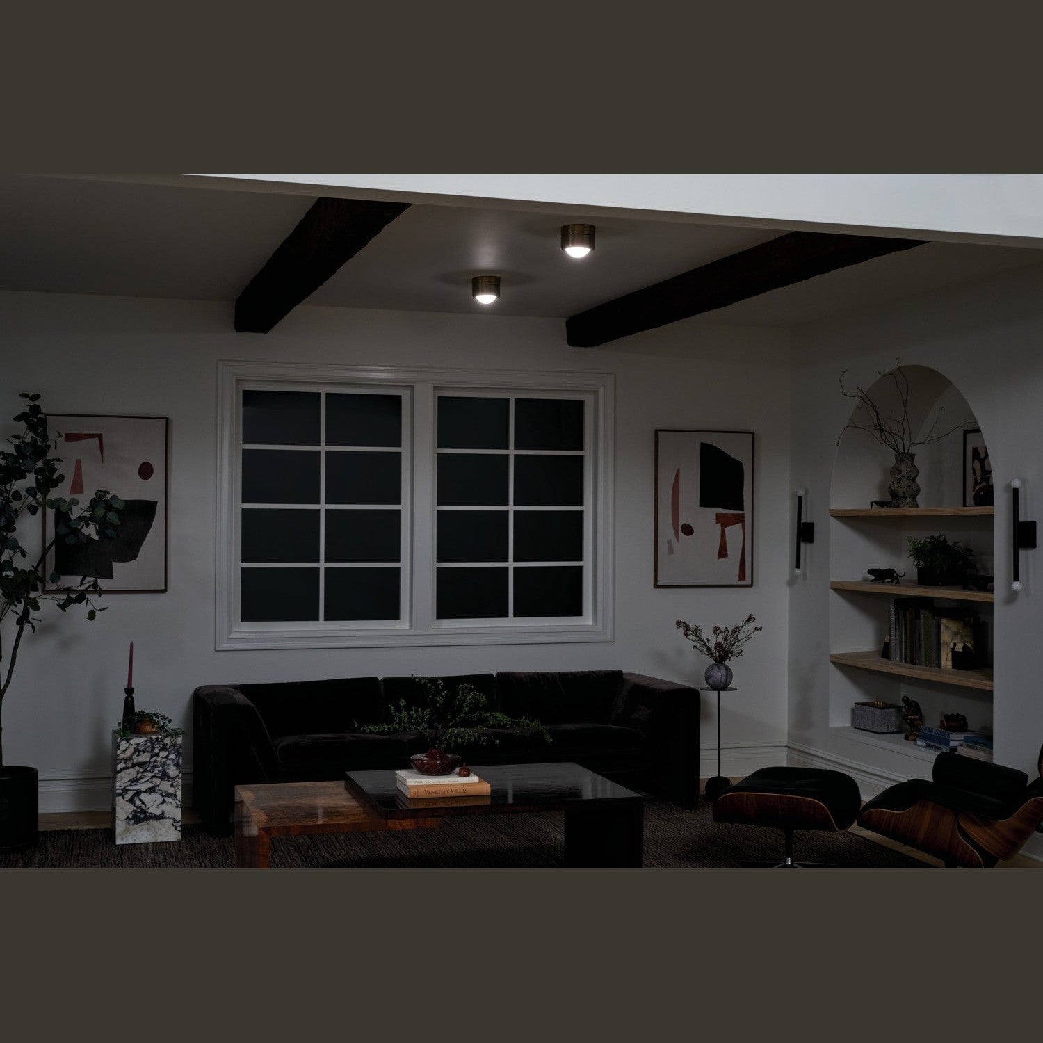 Kichler - 52600CPZ - LED Flush Mount - Tibbi - Champagne Bronze