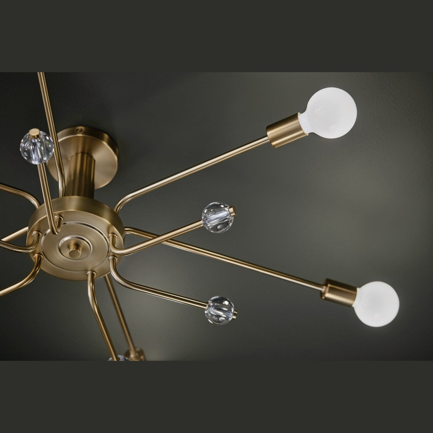 Kichler - 52602CPZ - Six Light Semi Flush Mount - Ocala - Champagne Bronze
