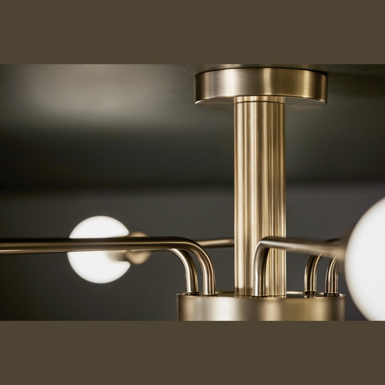 Kichler - 52602CPZ - Six Light Semi Flush Mount - Ocala - Champagne Bronze