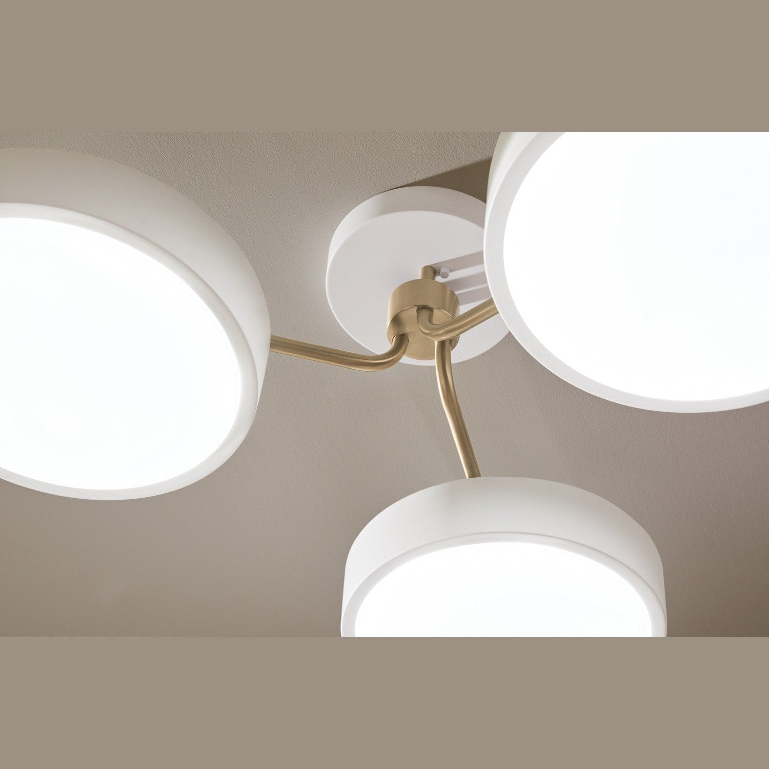 Kichler - 52604WHCPZ - LED Semi Flush Mount - Sago - White