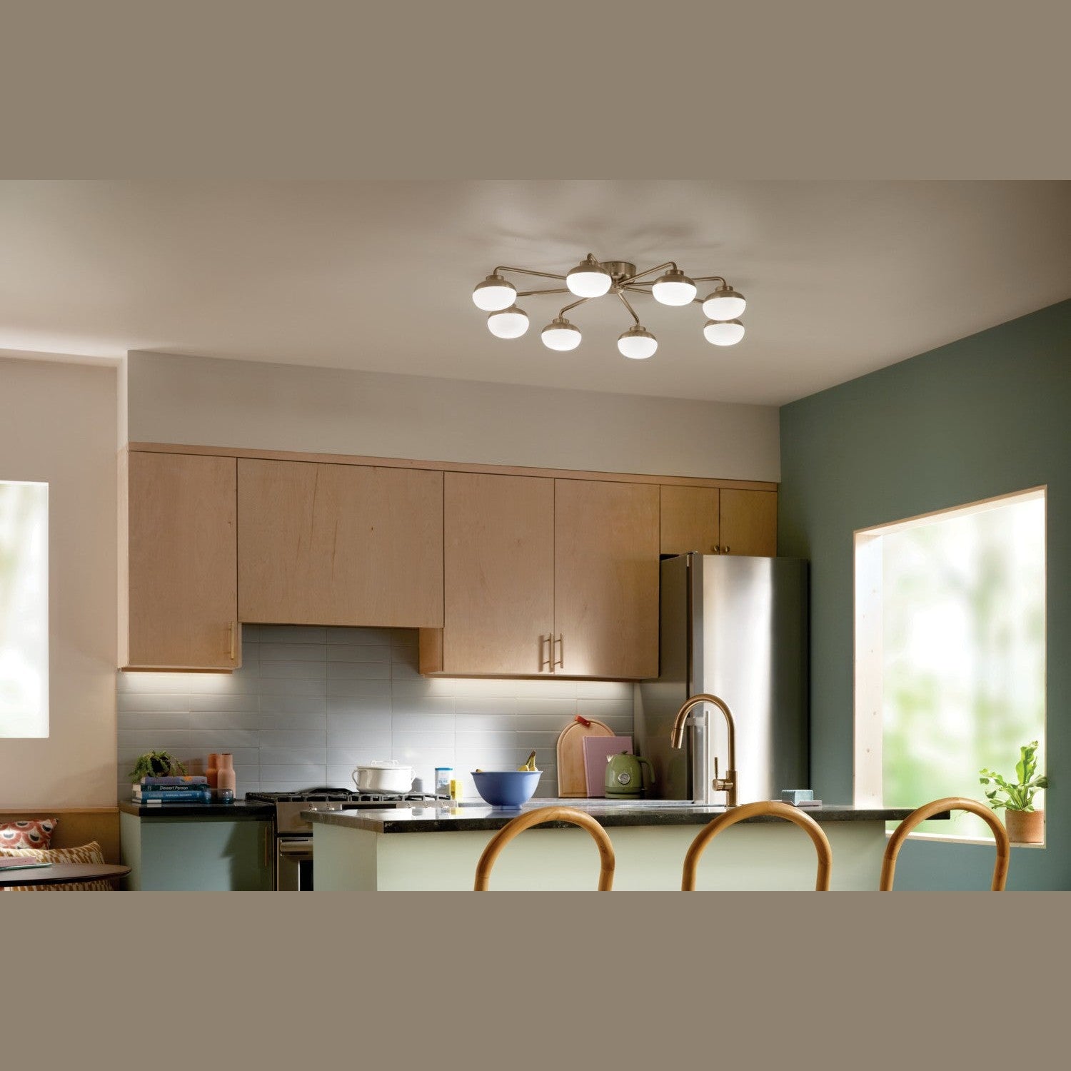 Kichler - 52608CPZ - LED Semi Flush Mount - Remy - Champagne Bronze