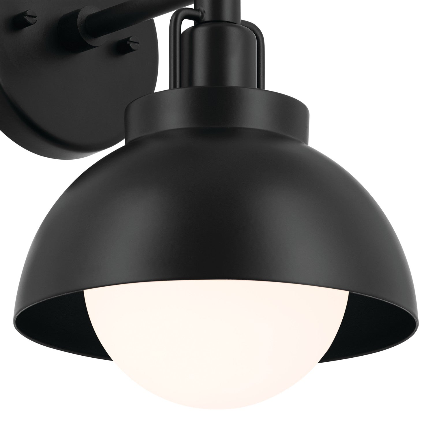 Kichler - 52601BK - One Light Wall/Semi Flush/Pendant - Niva - Black