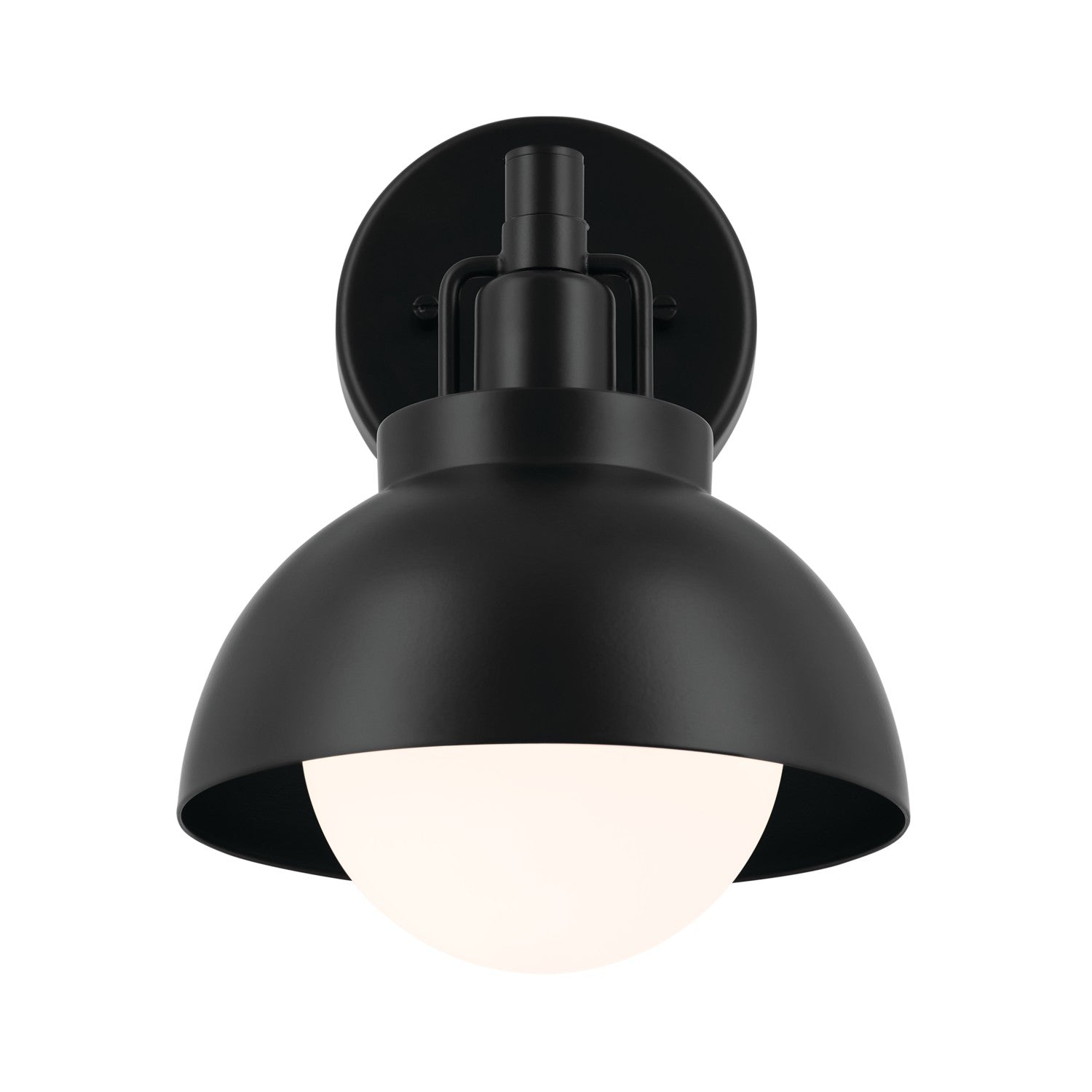 Kichler - 52601BK - One Light Wall/Semi Flush/Pendant - Niva - Black