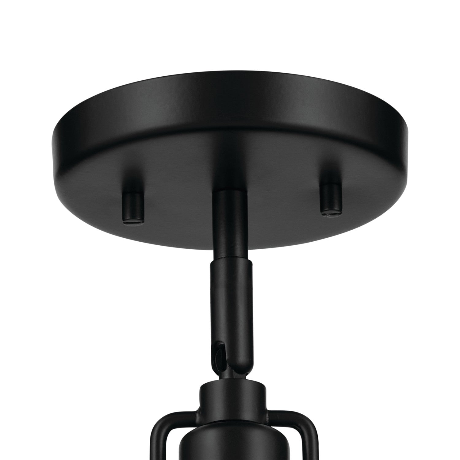 Kichler - 52601BK - One Light Wall/Semi Flush/Pendant - Niva - Black