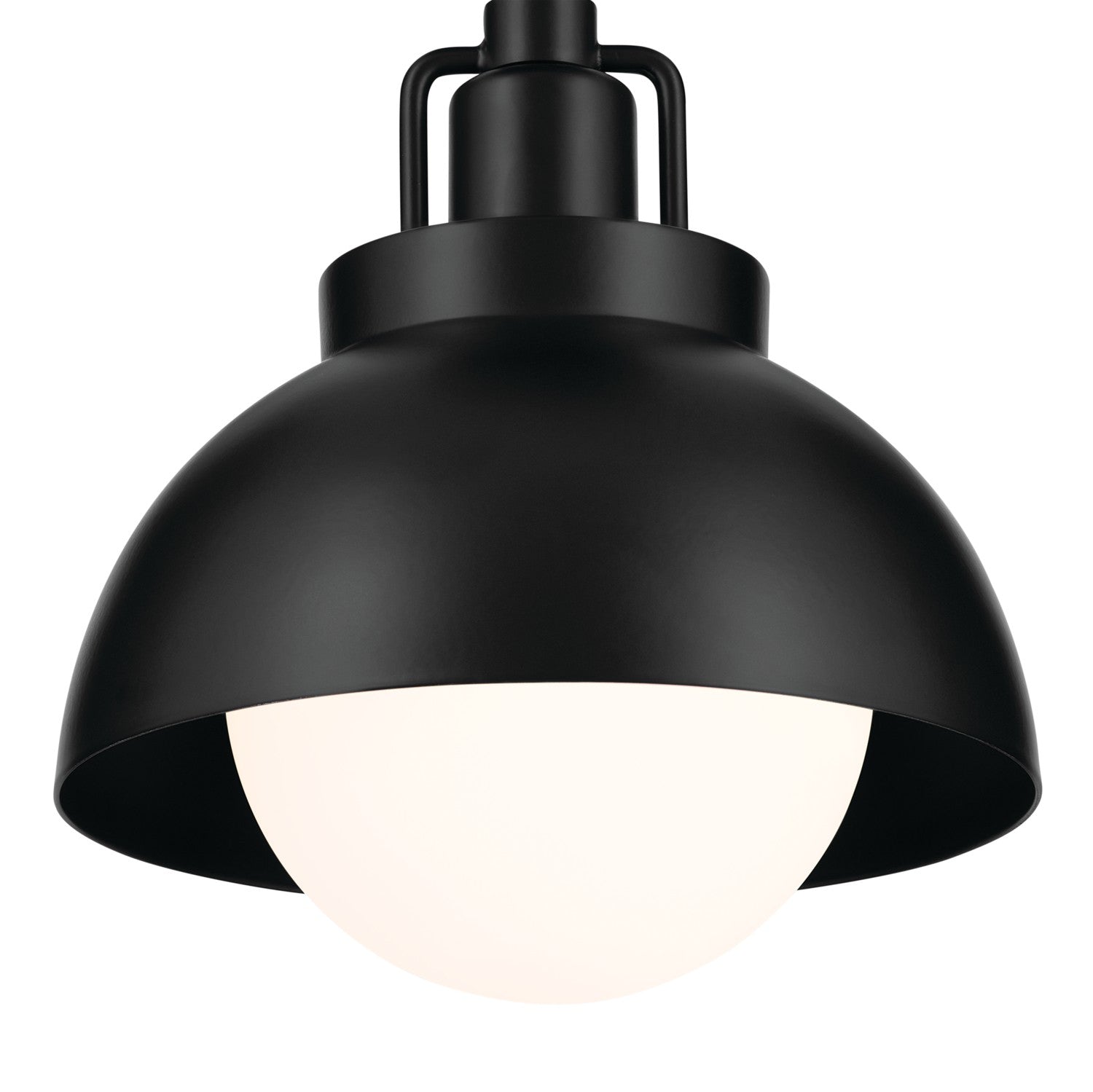 Kichler - 52601BK - One Light Wall/Semi Flush/Pendant - Niva - Black