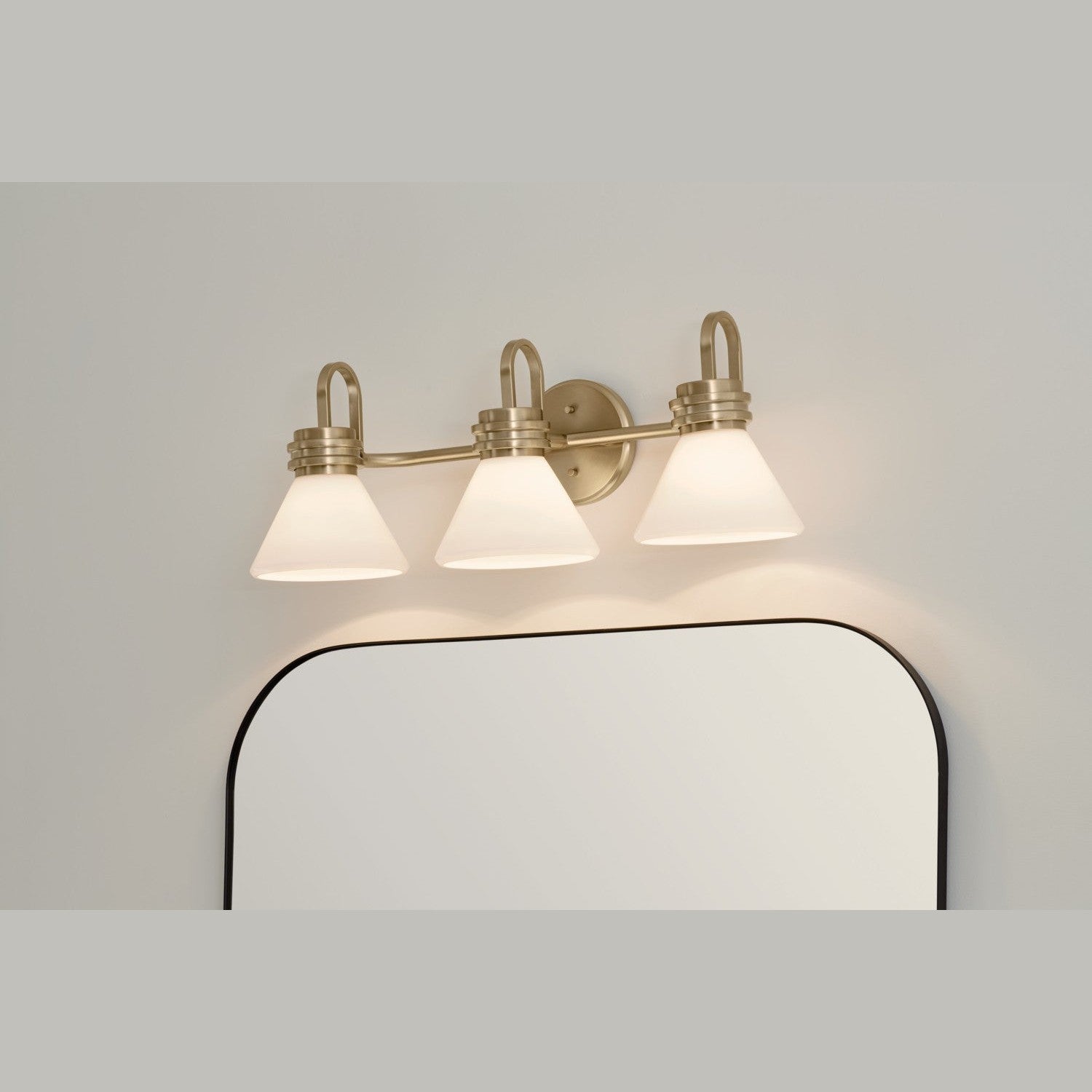 Kichler - 55155CPZ - Three Light Bath - Farum - Champagne Bronze