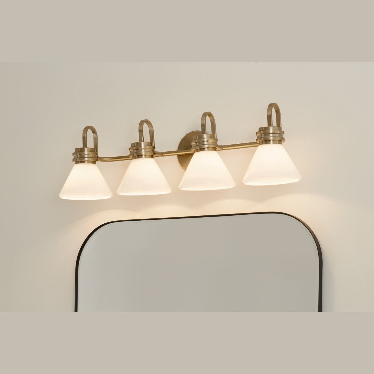 Kichler - 55156CPZ - Four Light Bath - Farum - Champagne Bronze