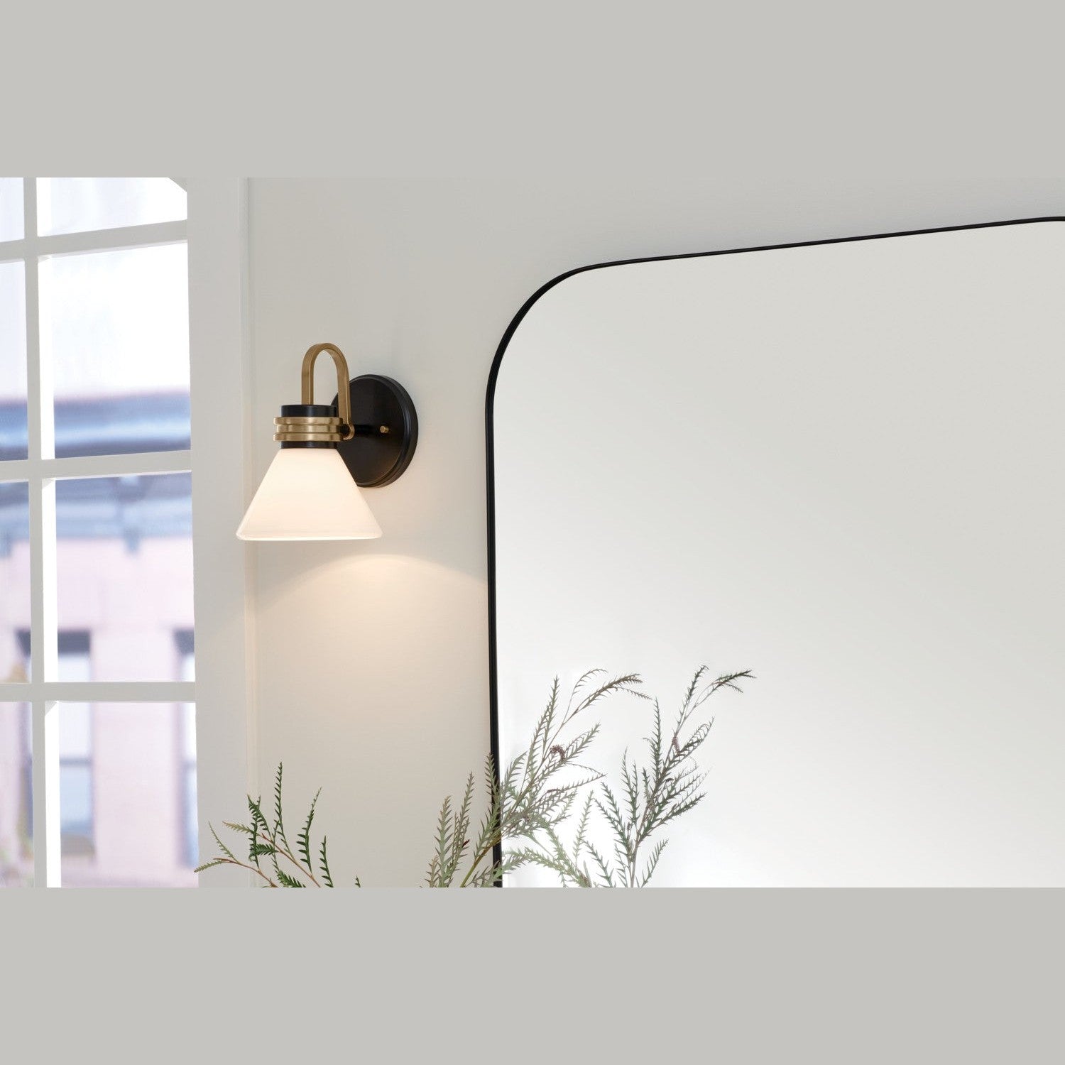 Kichler - 55153BK - One Light Wall Sconce - Farum - Black
