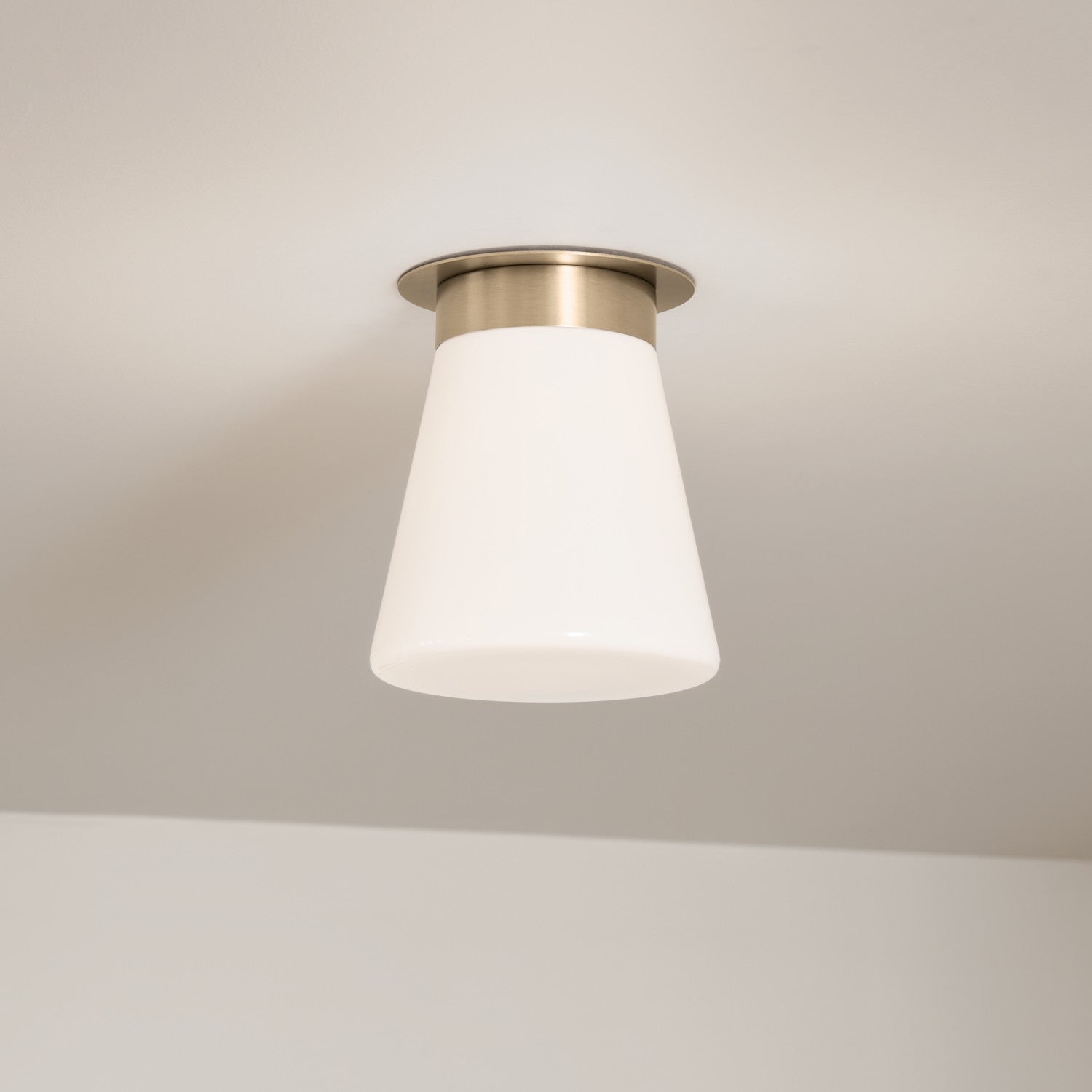 Kichler - 52585CPZ - One Light Flush Mount - Albers - Champagne Bronze