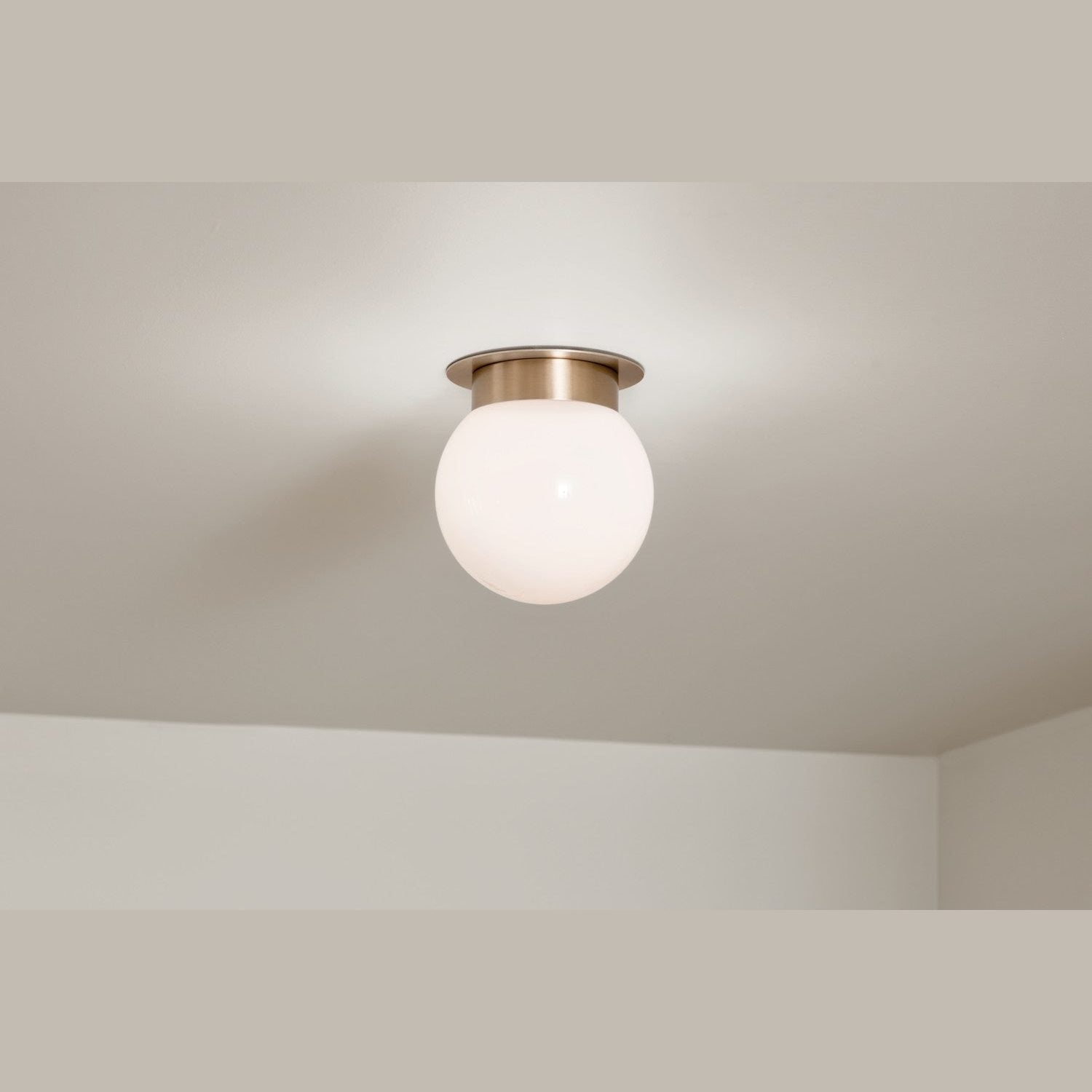 Kichler - 52586CPZ - One Light Flush Mount - Albers - Champagne Bronze